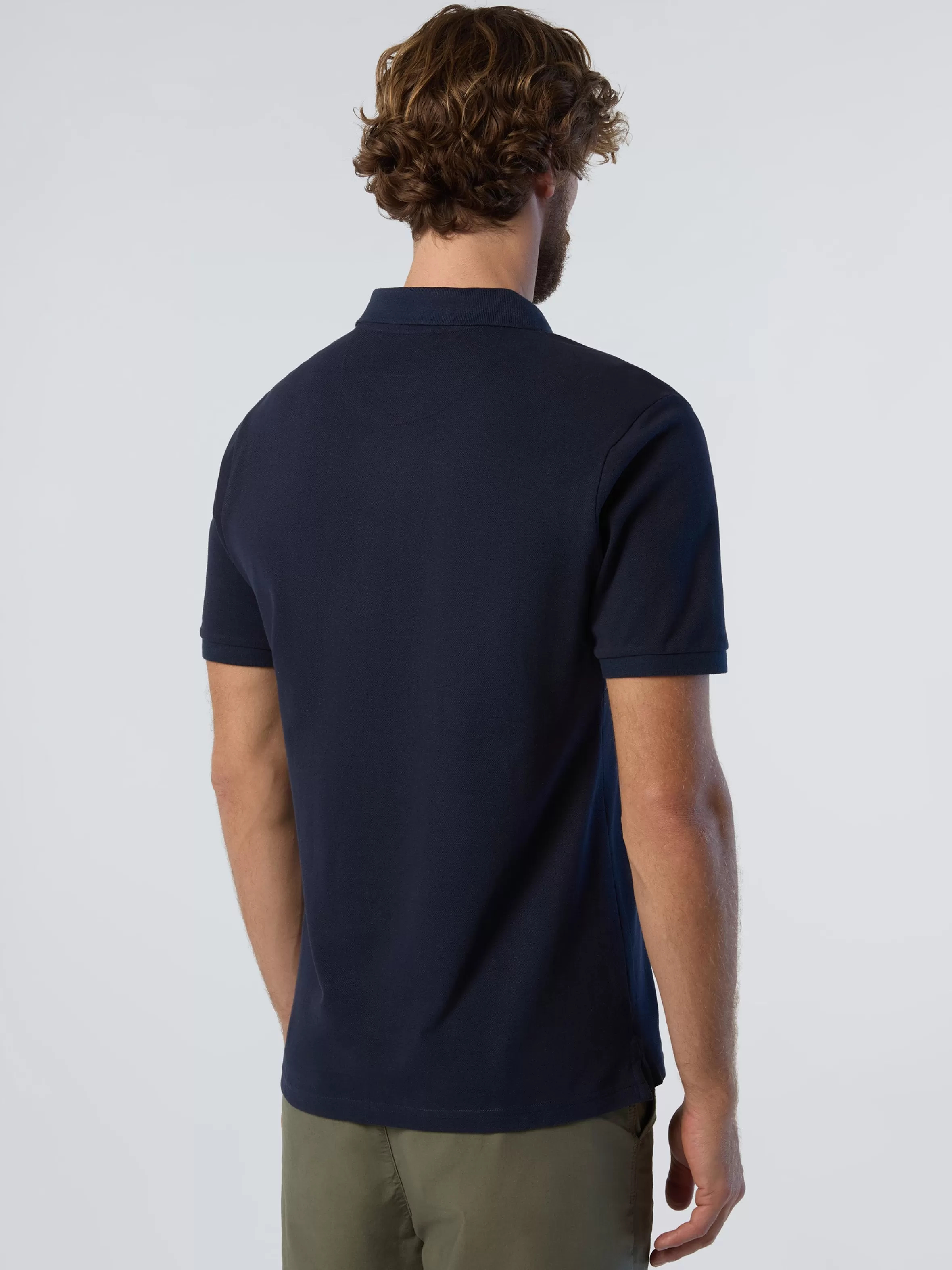 Uomo North Sails Polo Con Patch Logo