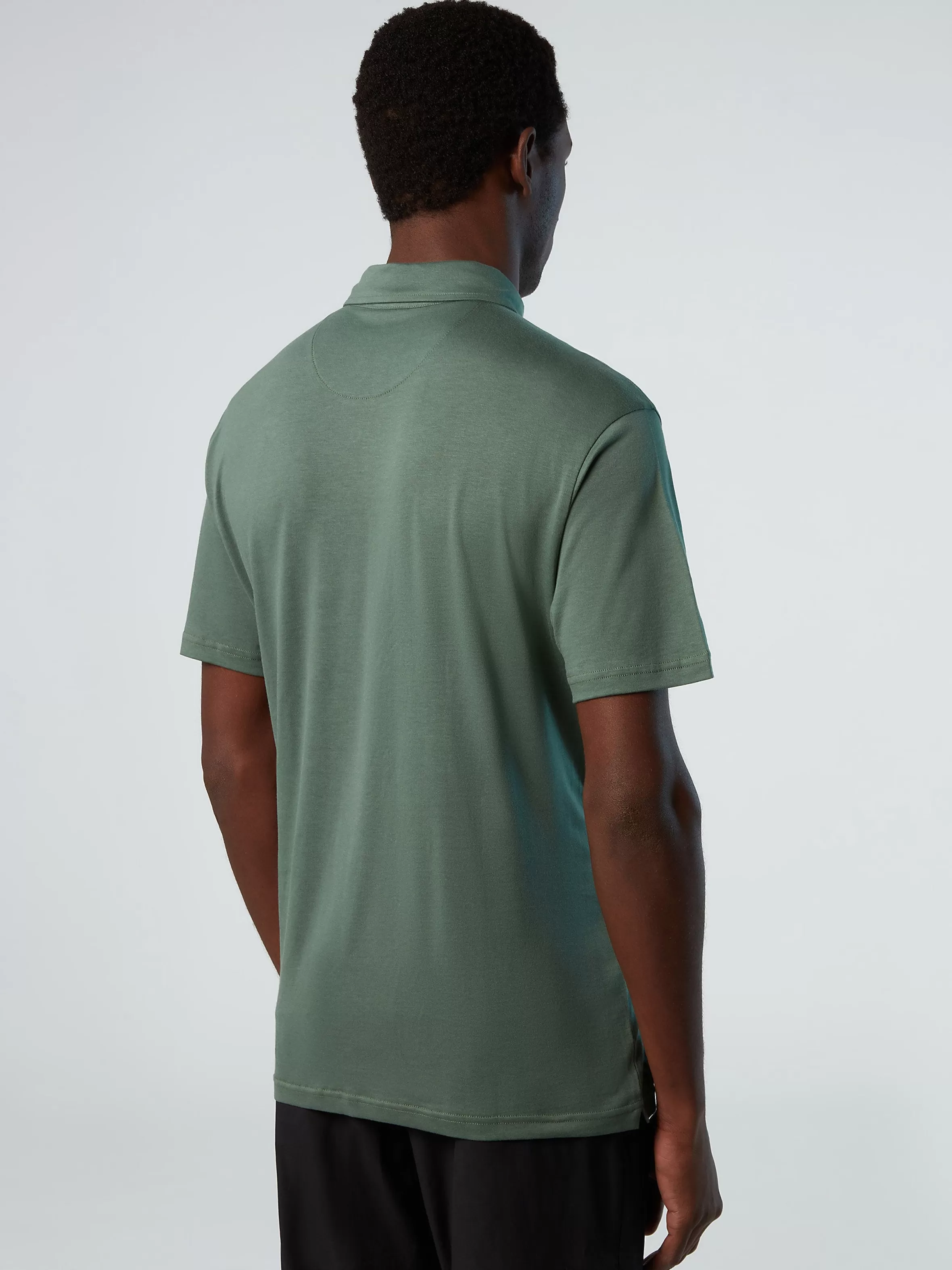 Uomo North Sails Polo In Cotone E Tencel