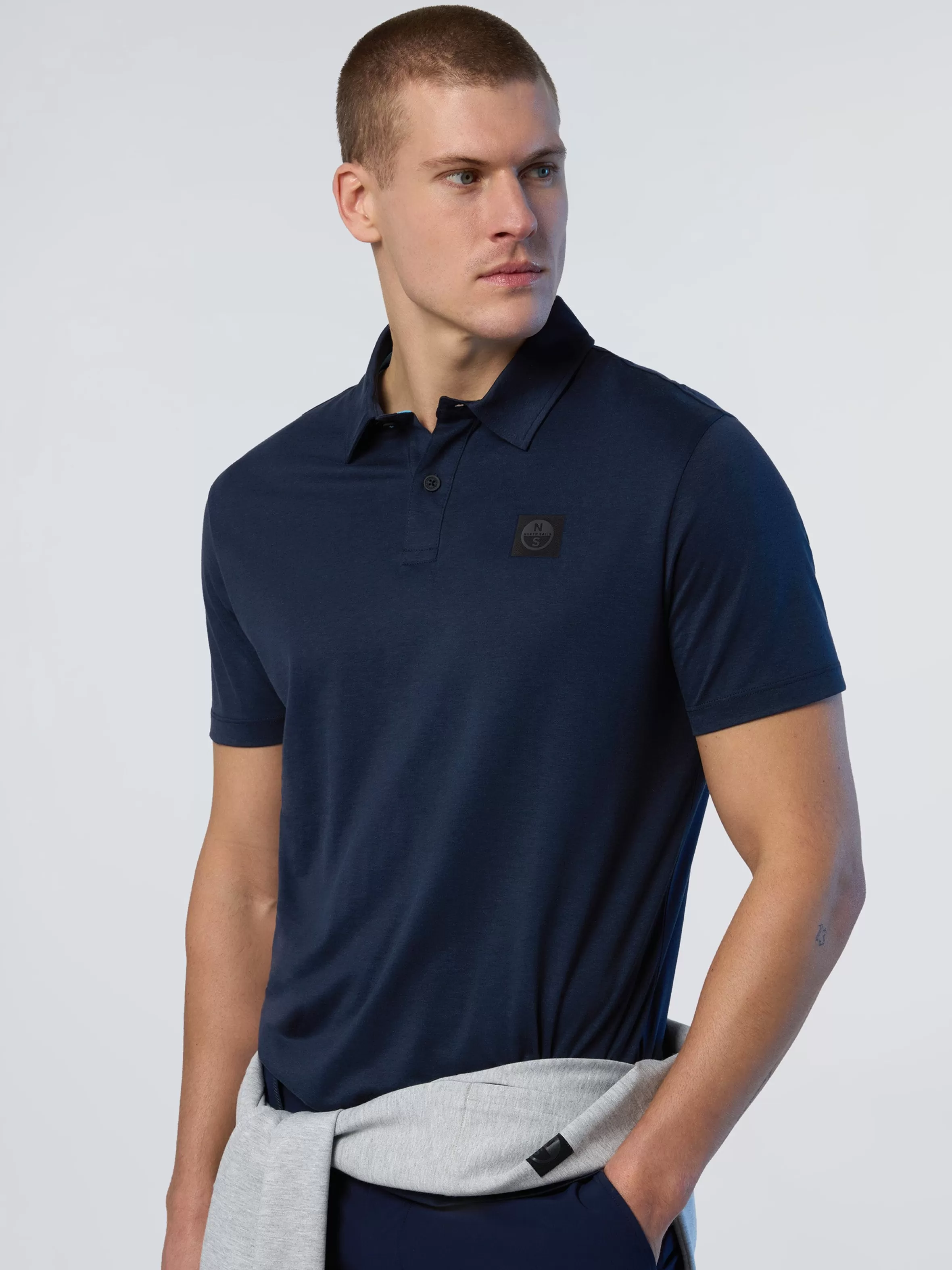 Uomo North Sails Polo In Cotone E TENCEL