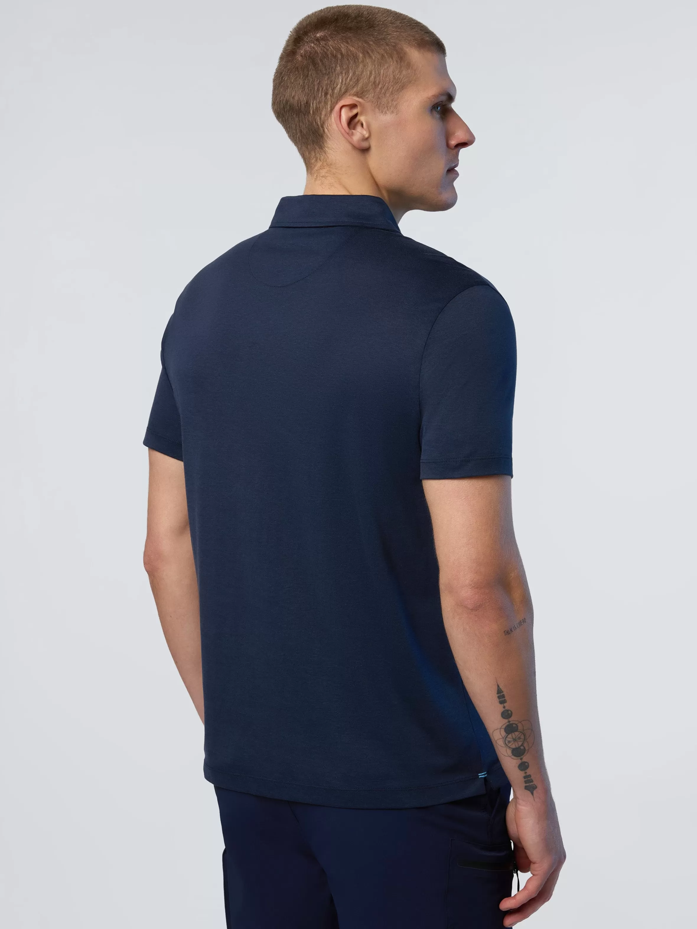 Uomo North Sails Polo In Cotone E TENCEL