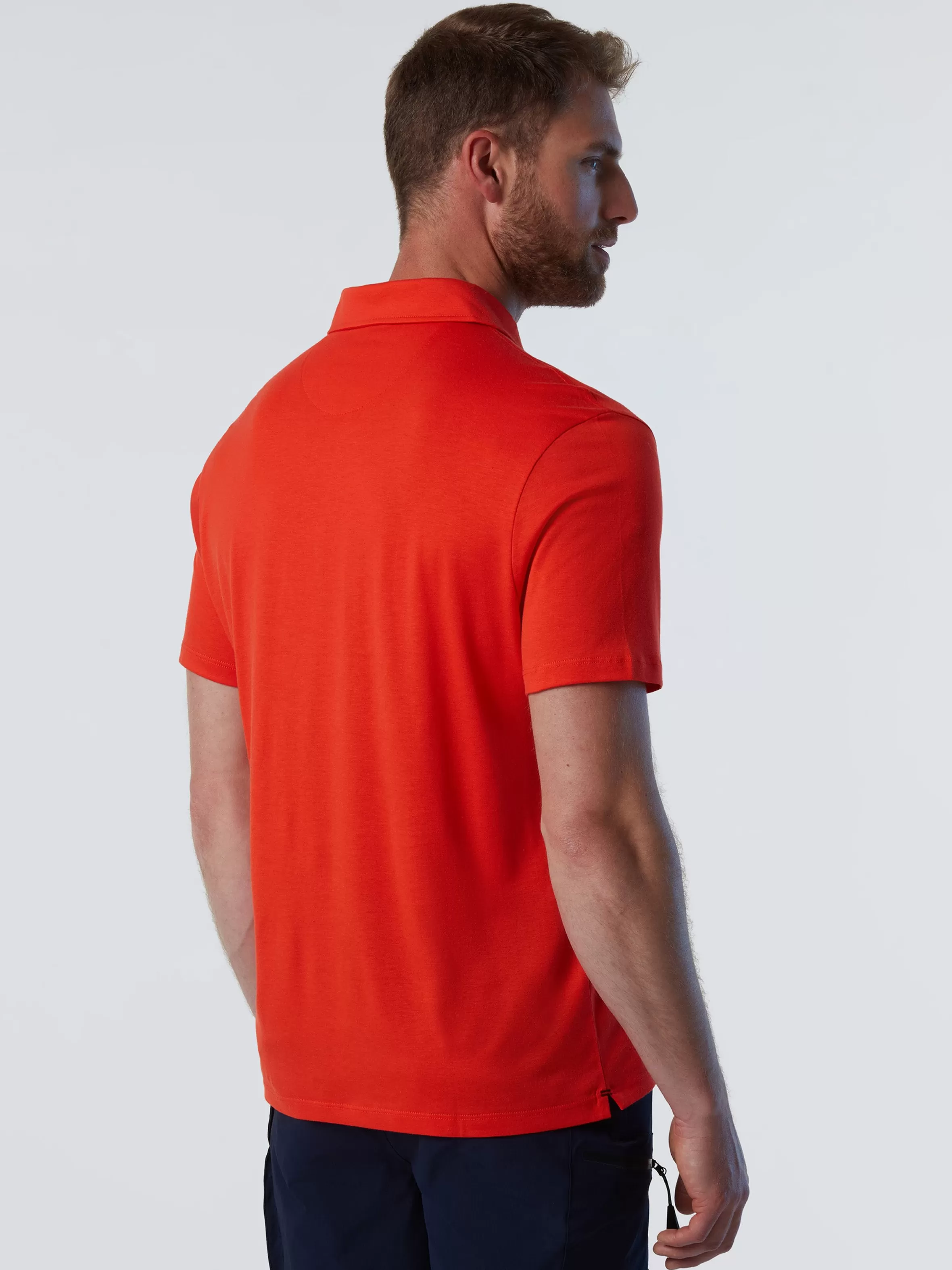 Uomo North Sails Polo In Cotone E TENCEL