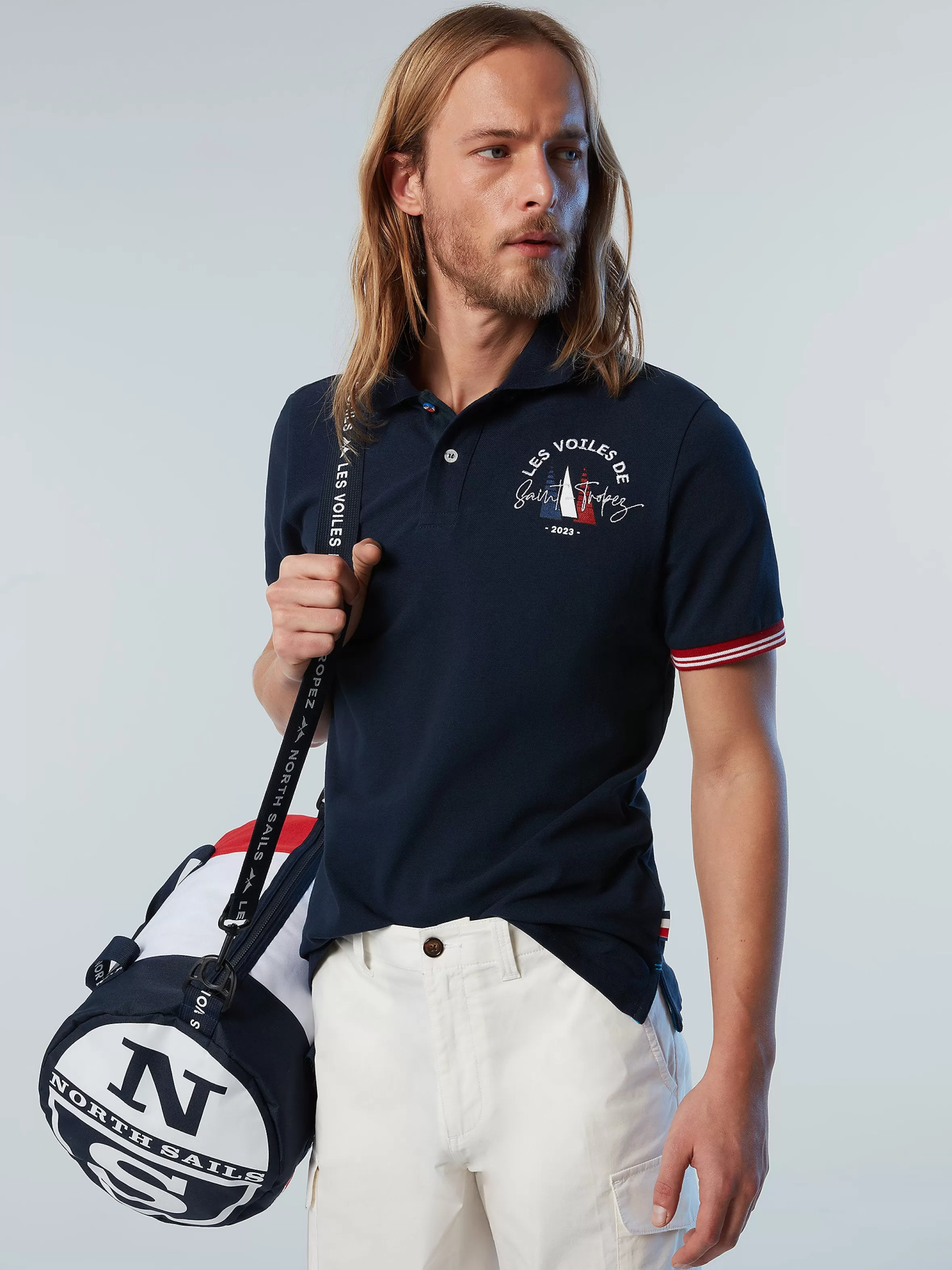 Uomo North Sails Polo In Piquet Saint-Tropez