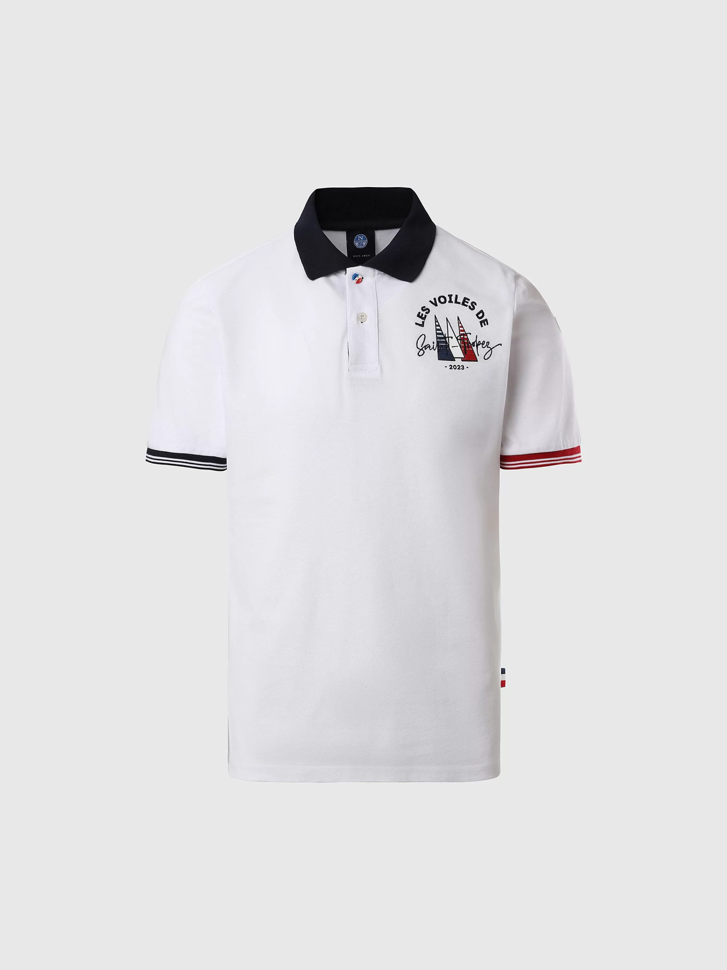 Uomo North Sails Polo In Piquet Saint-Tropez