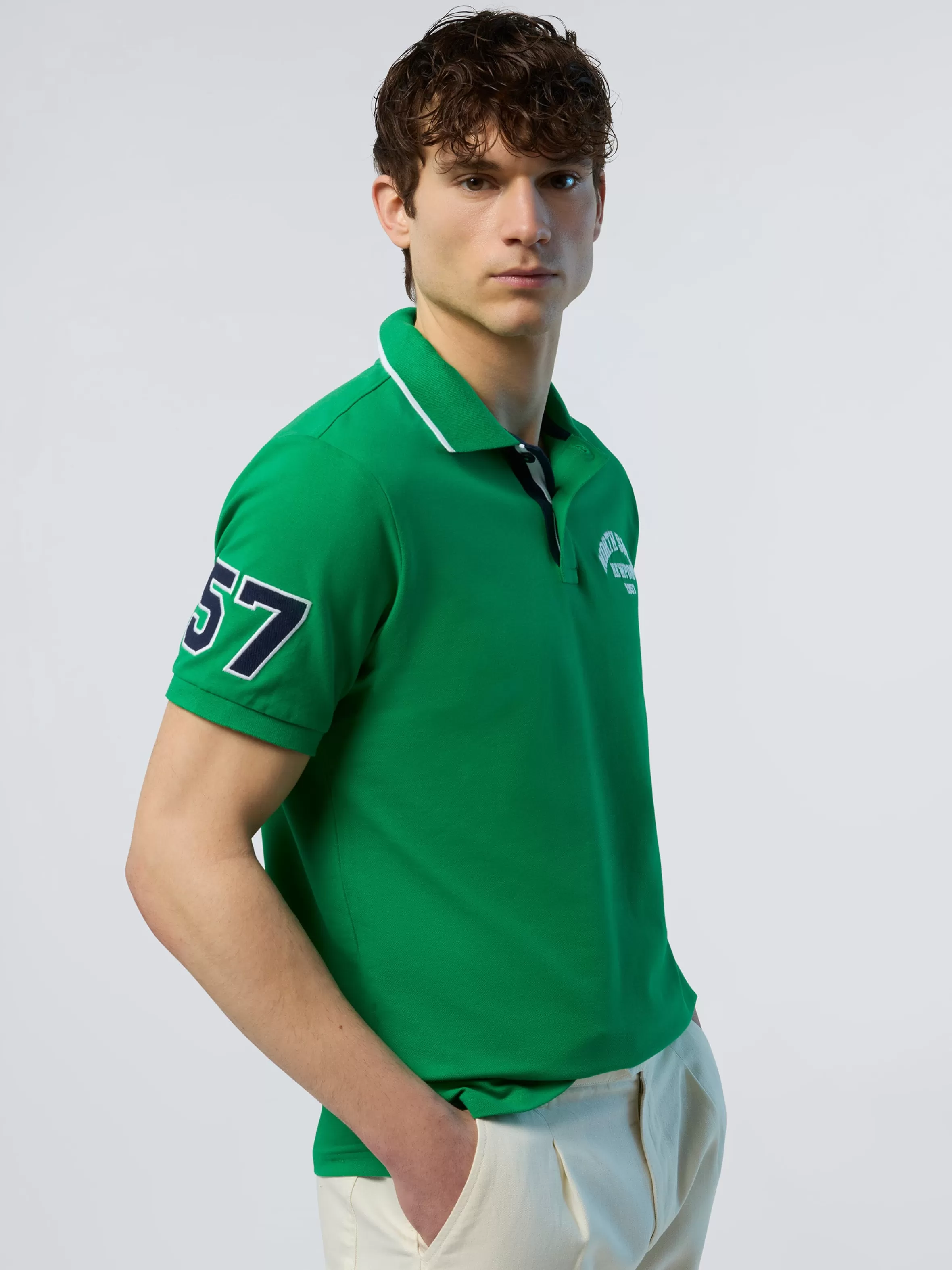 Uomo North Sails Polo In Stile College