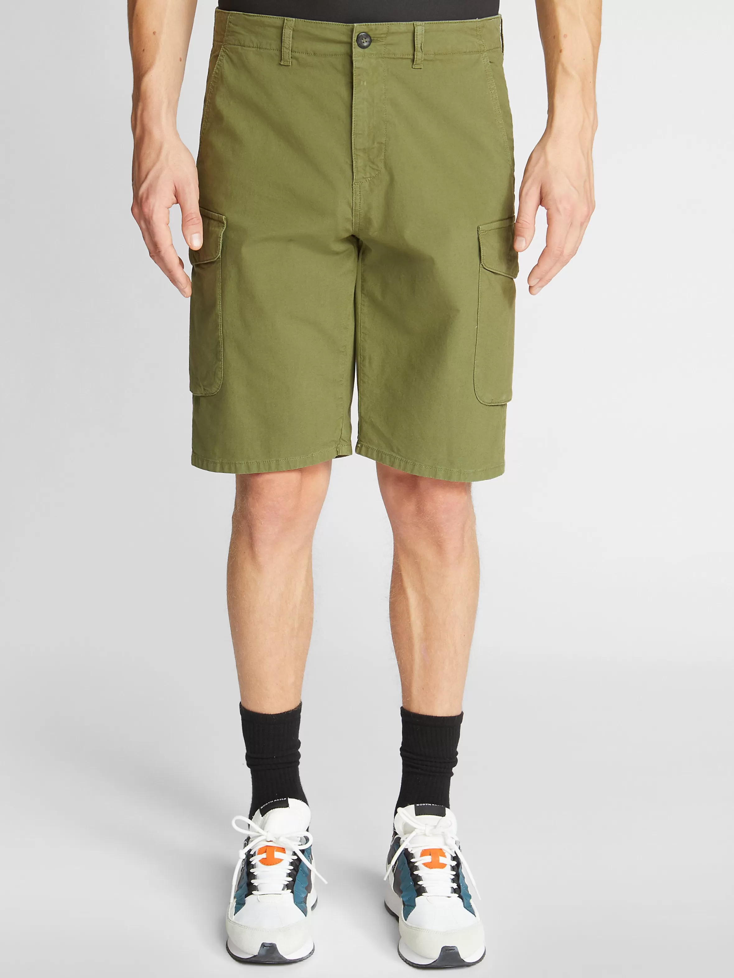 Uomo North Sails Poplin Cargo Shorts