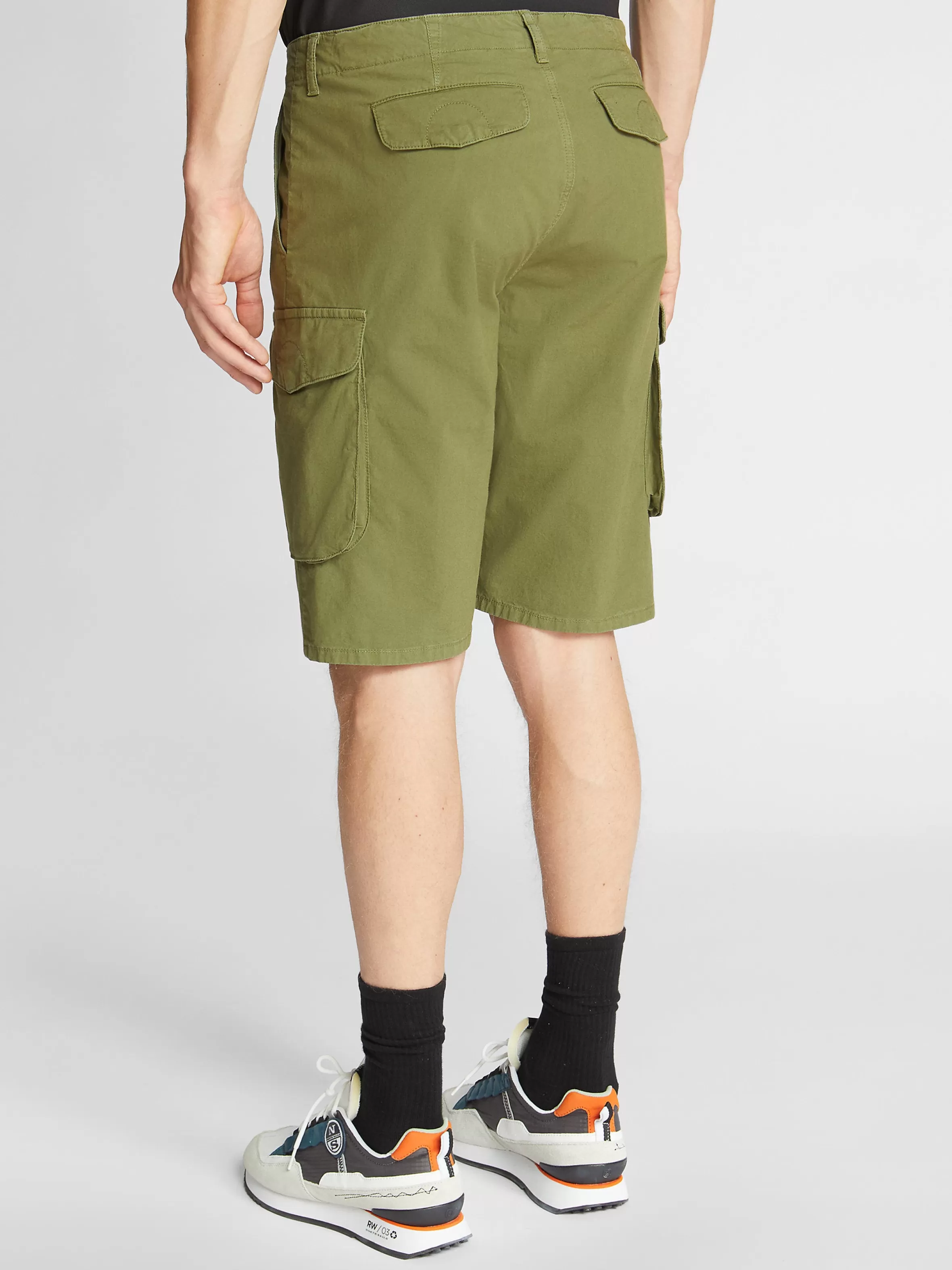 Uomo North Sails Poplin Cargo Shorts