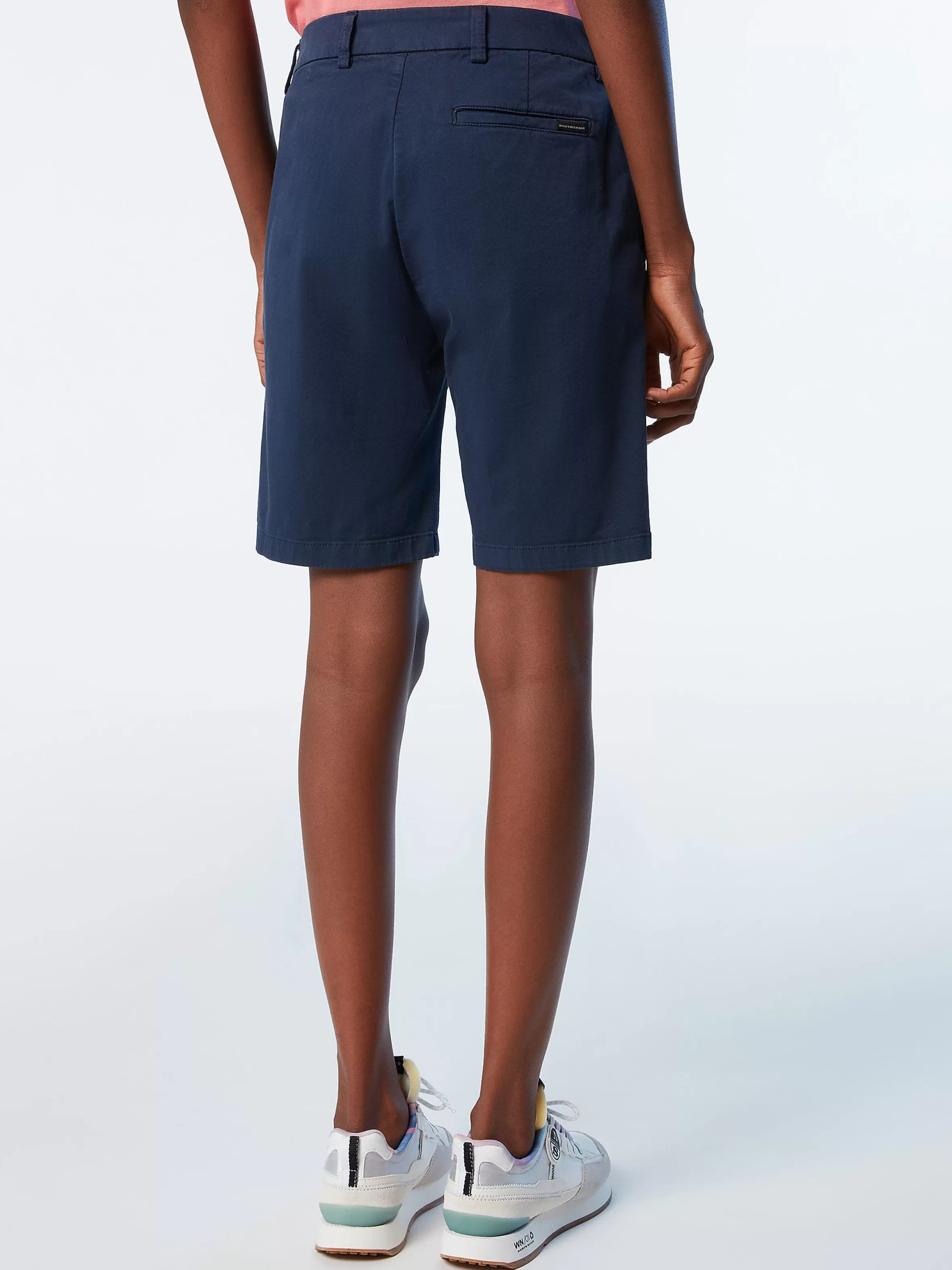 Donna North Sails Shorts Chino In Cotone