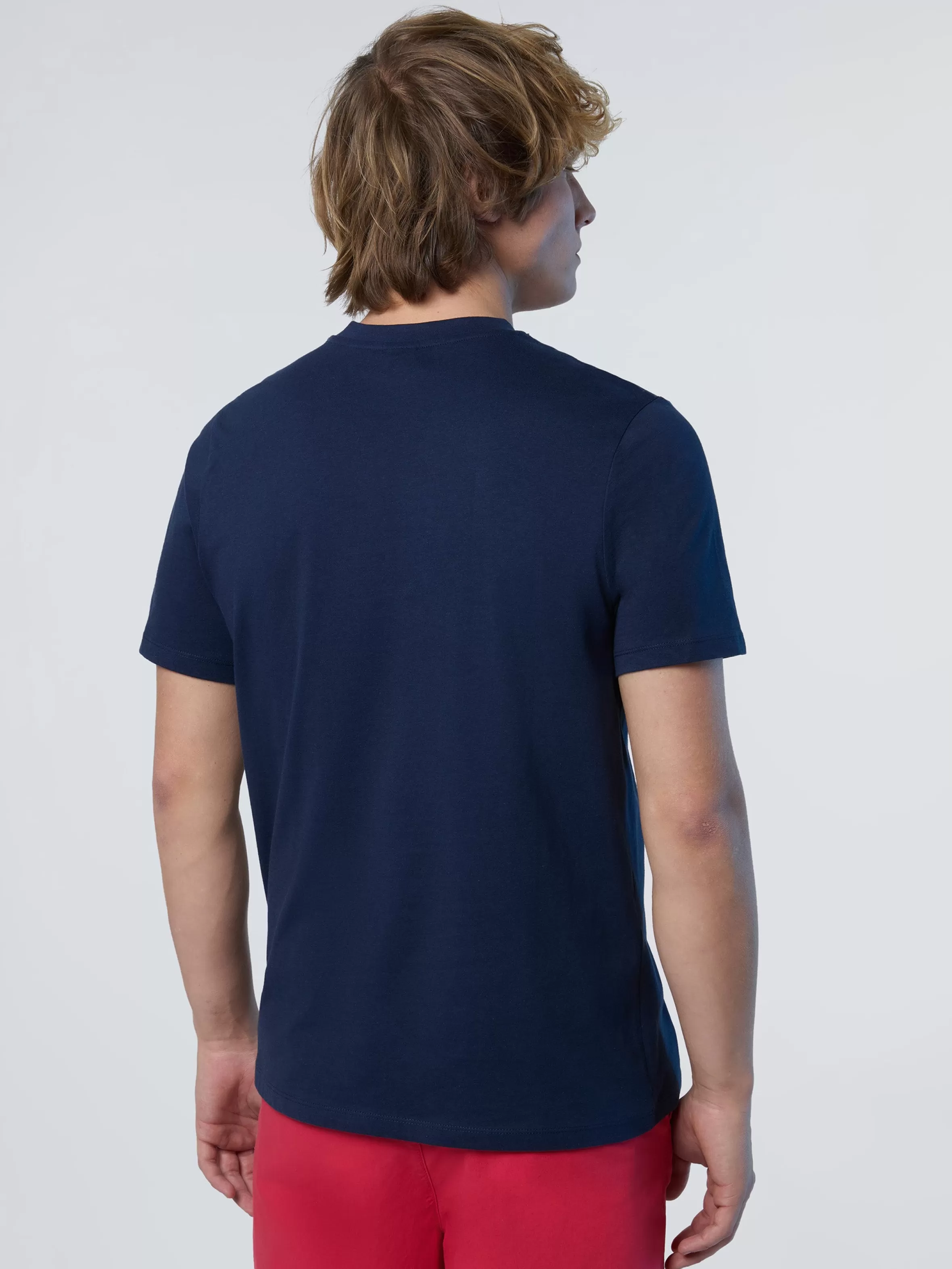 Uomo North Sails T-shirt Con Logo Stampato