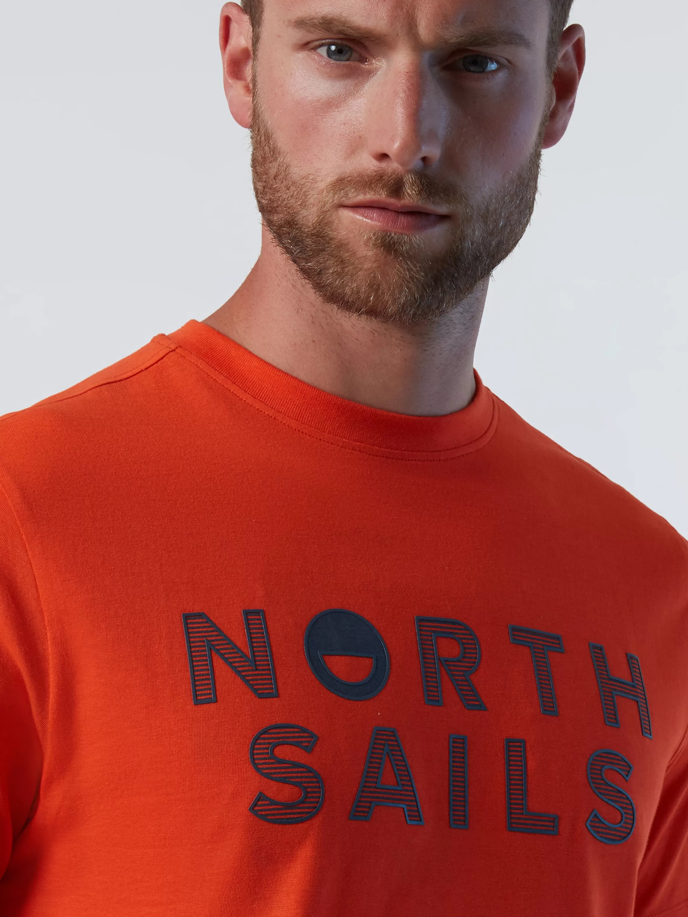 Uomo North Sails T-shirt Con Logo Stampato