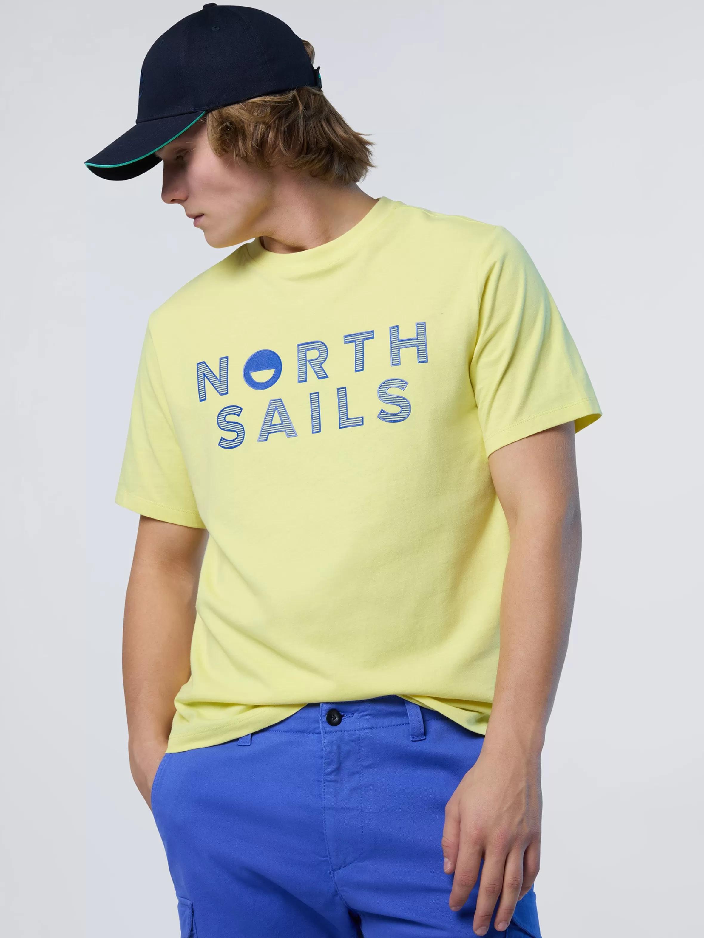 Uomo North Sails T-shirt Con Logo Stampato