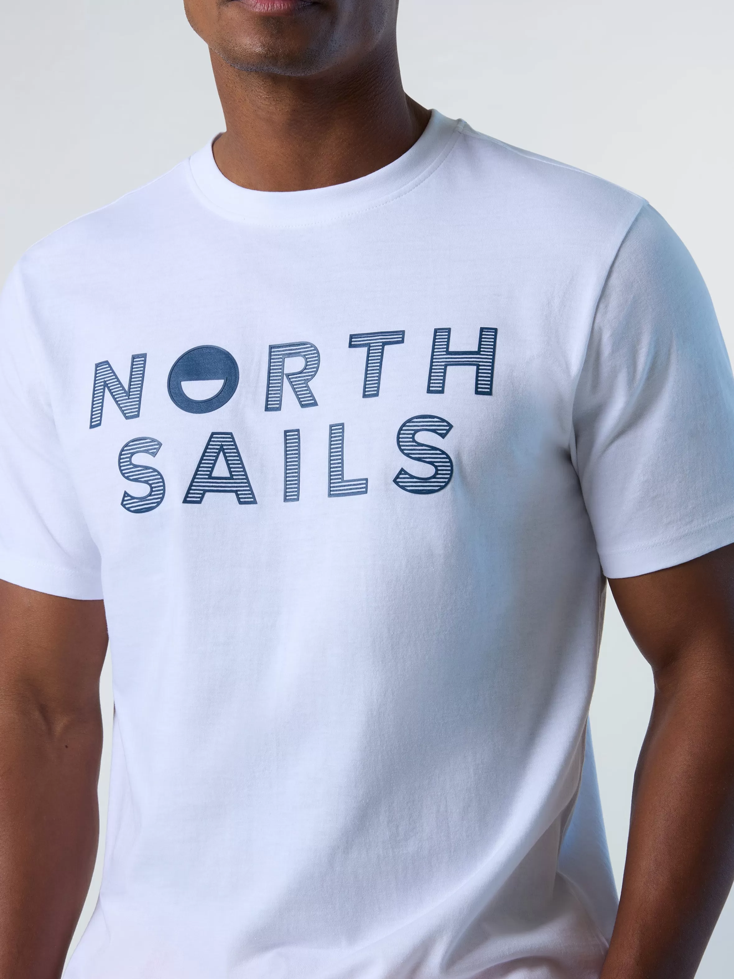 Uomo North Sails T-shirt Con Logo Stampato