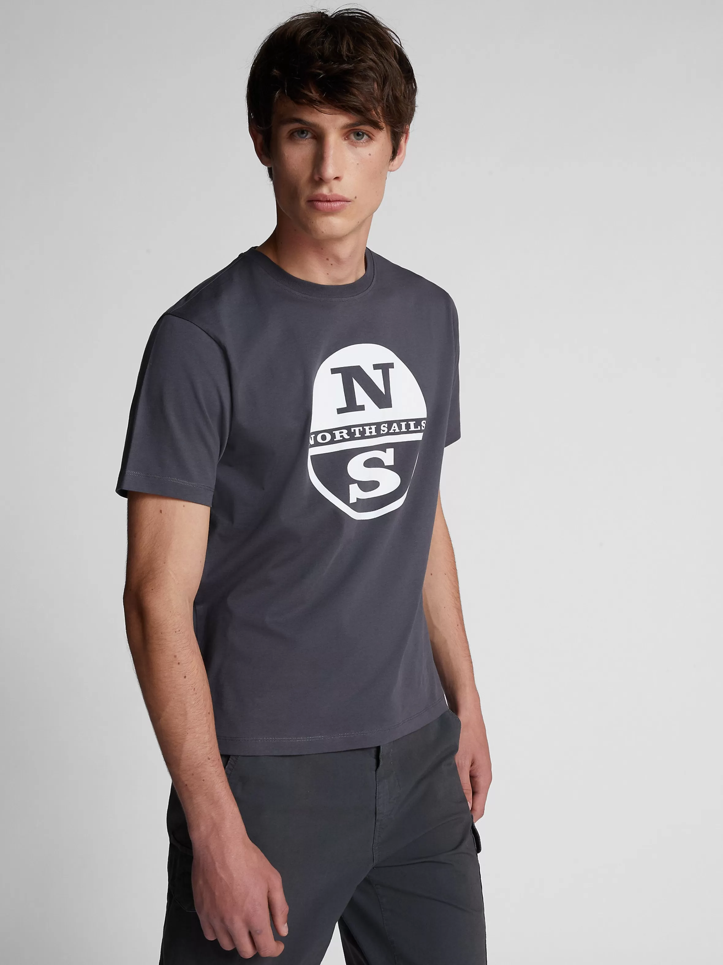 Uomo North Sails T-shirt Con Maxi Logo