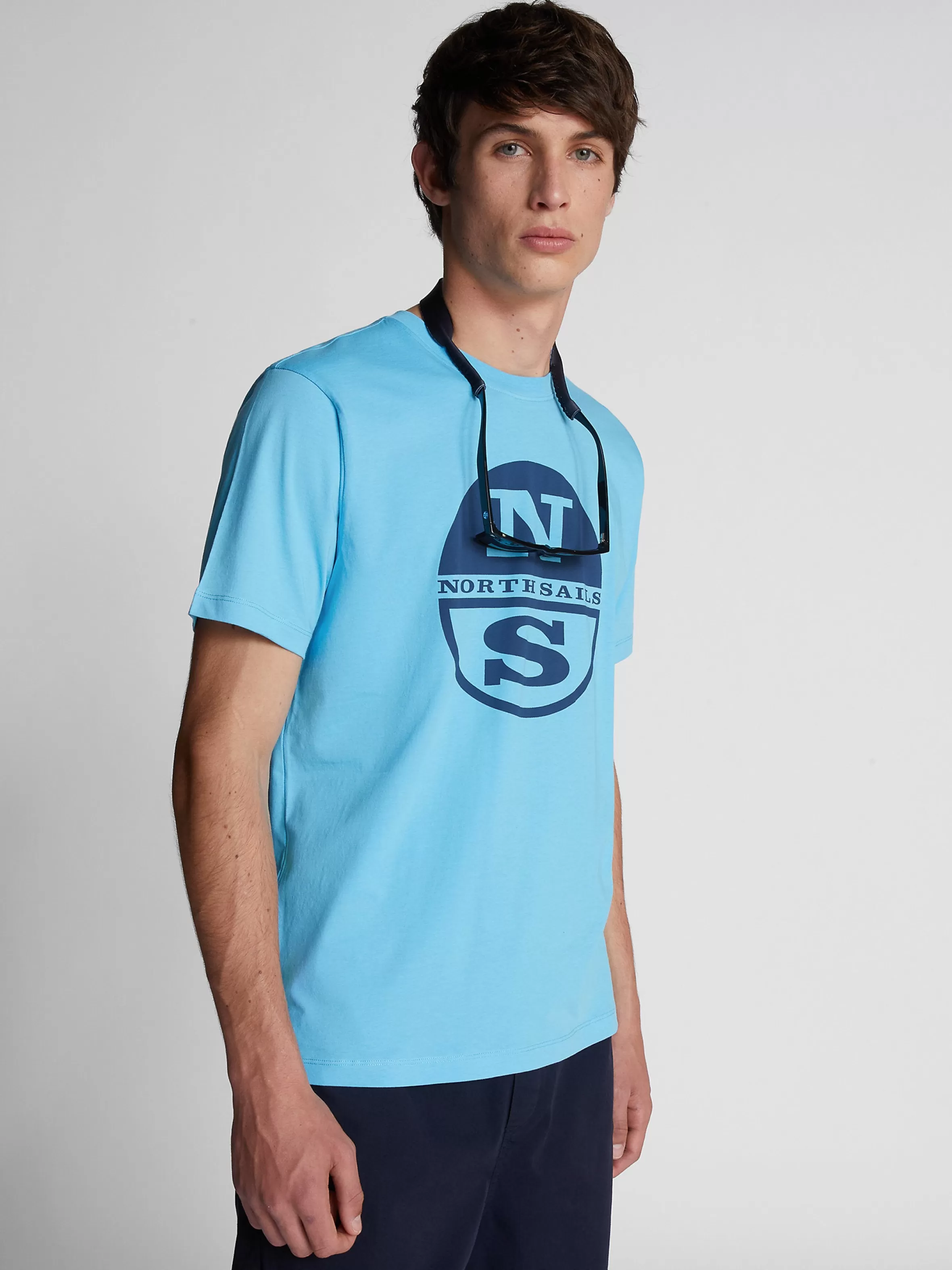 Uomo North Sails T-shirt Con Maxi Logo