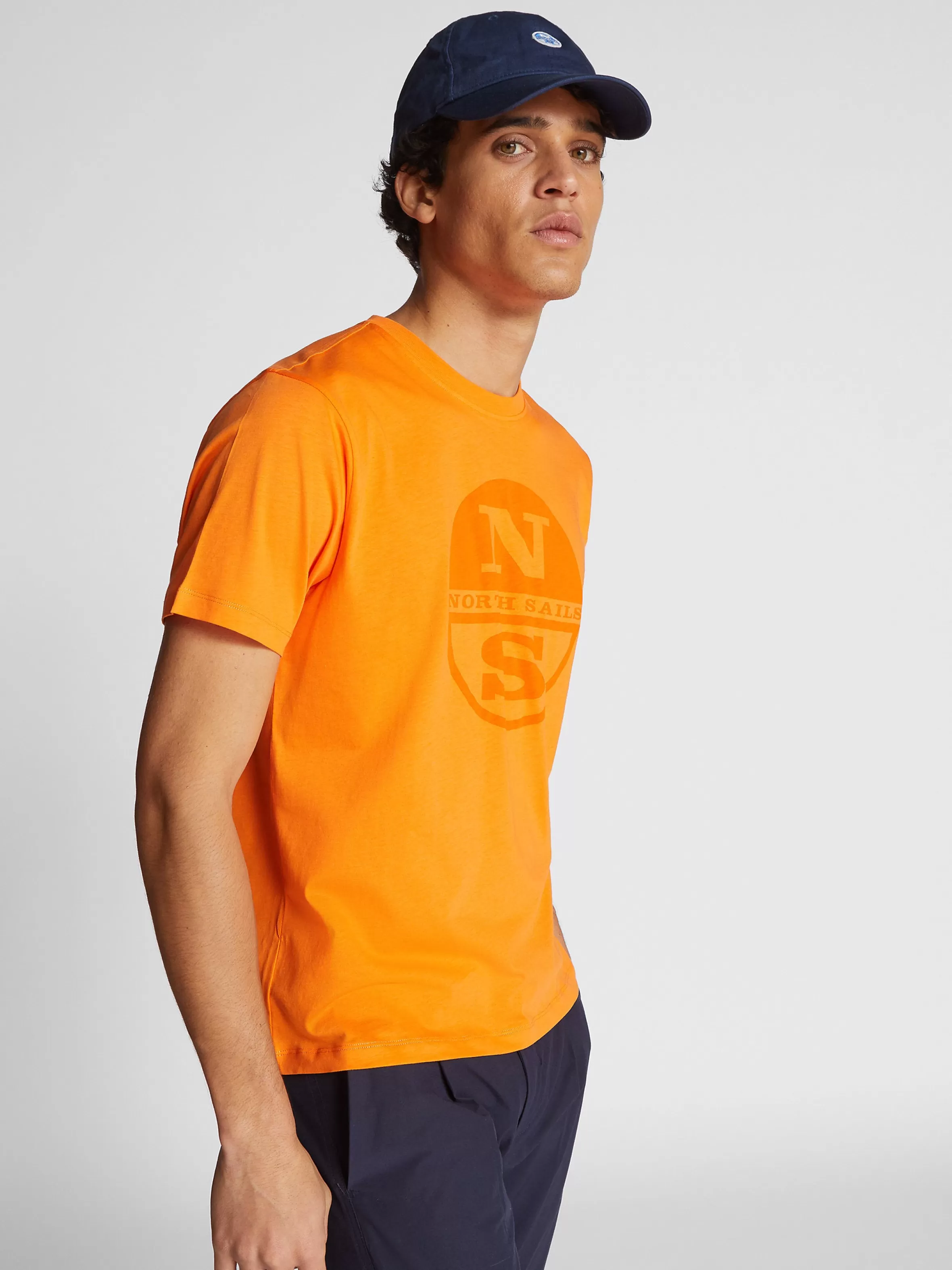 Uomo North Sails T-shirt Con Maxi Logo