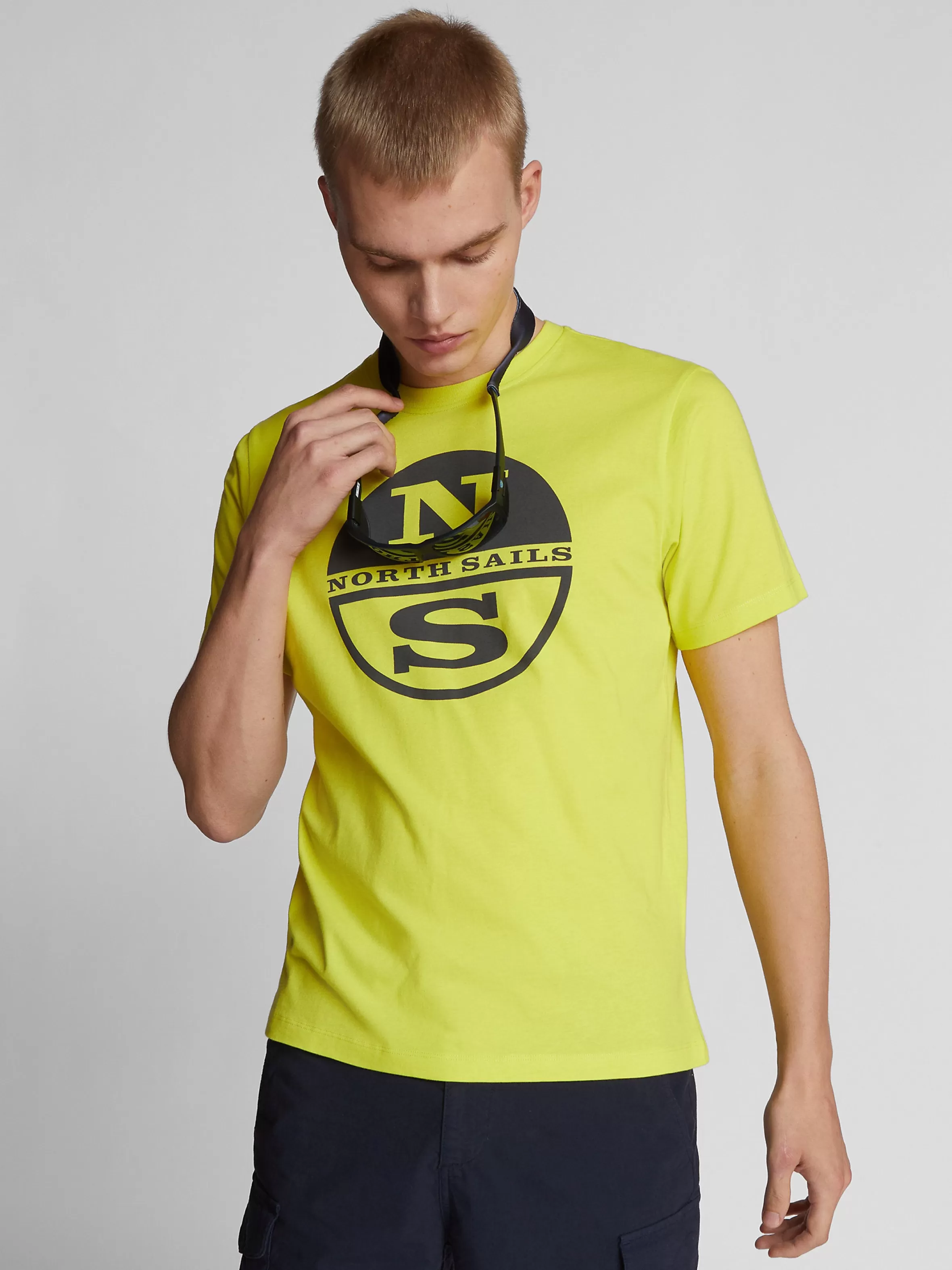 Uomo North Sails T-shirt Con Maxi Logo