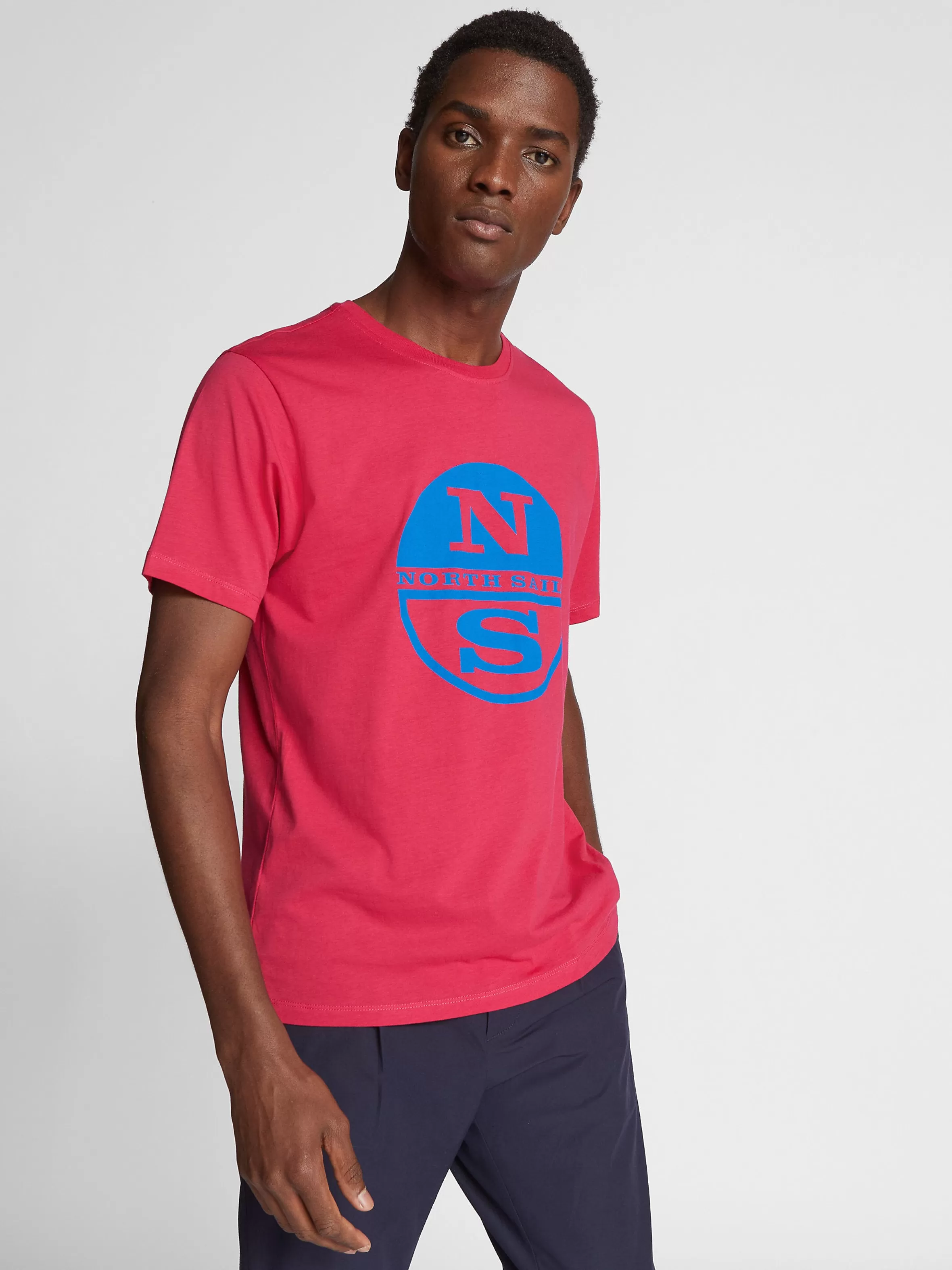 Uomo North Sails T-shirt Con Maxi Logo