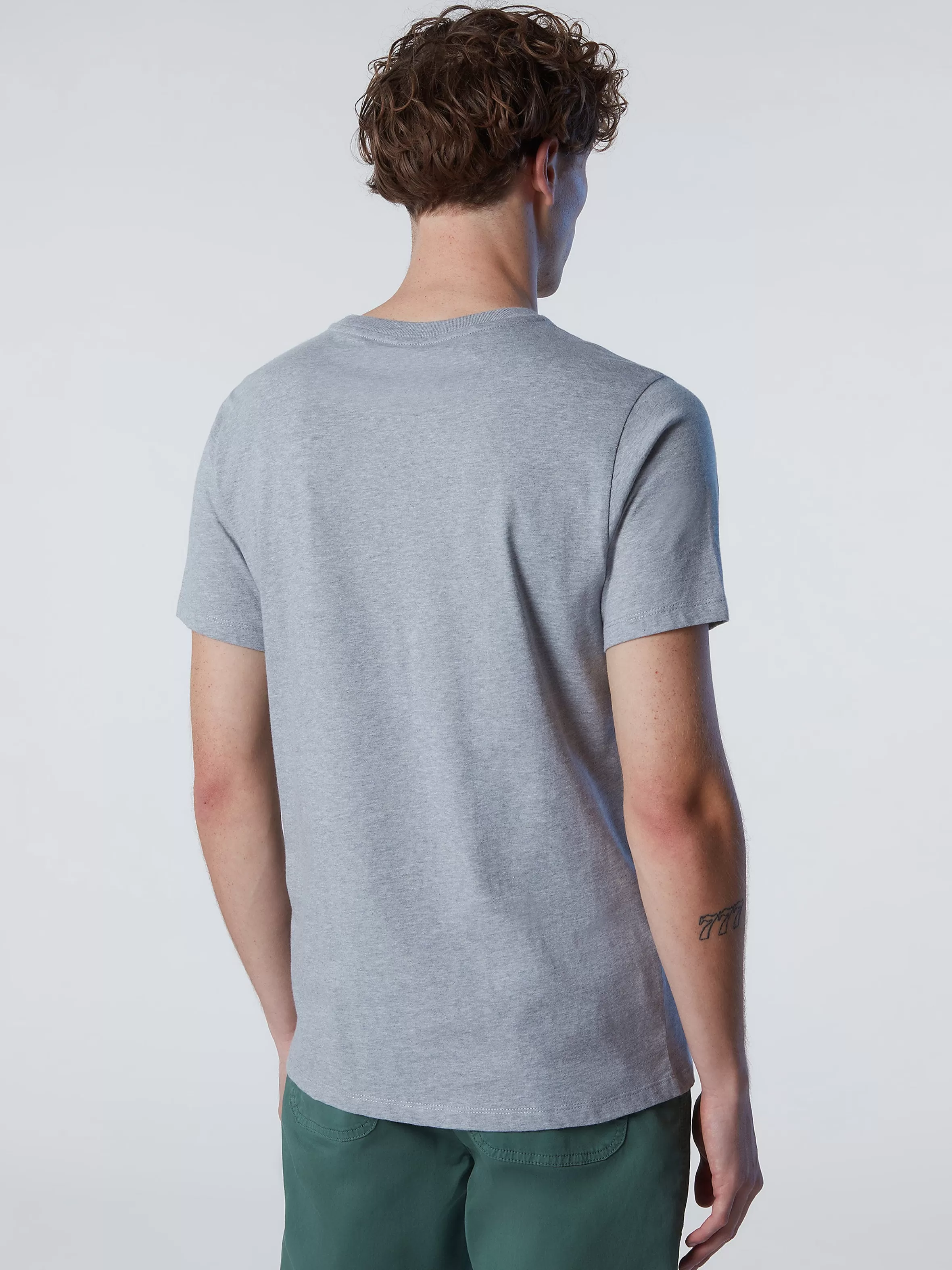 Uomo North Sails T-shirt Con Maxi Logo