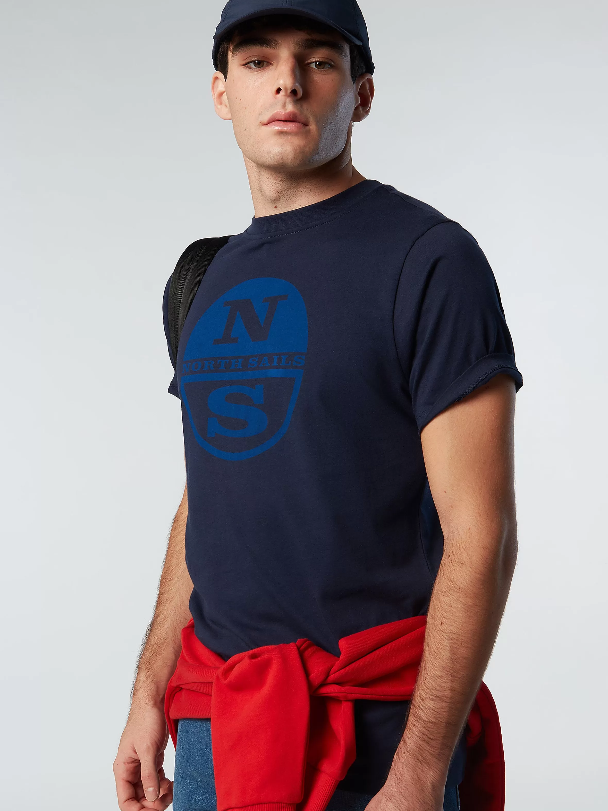 Uomo North Sails T-shirt Con Maxi Logo