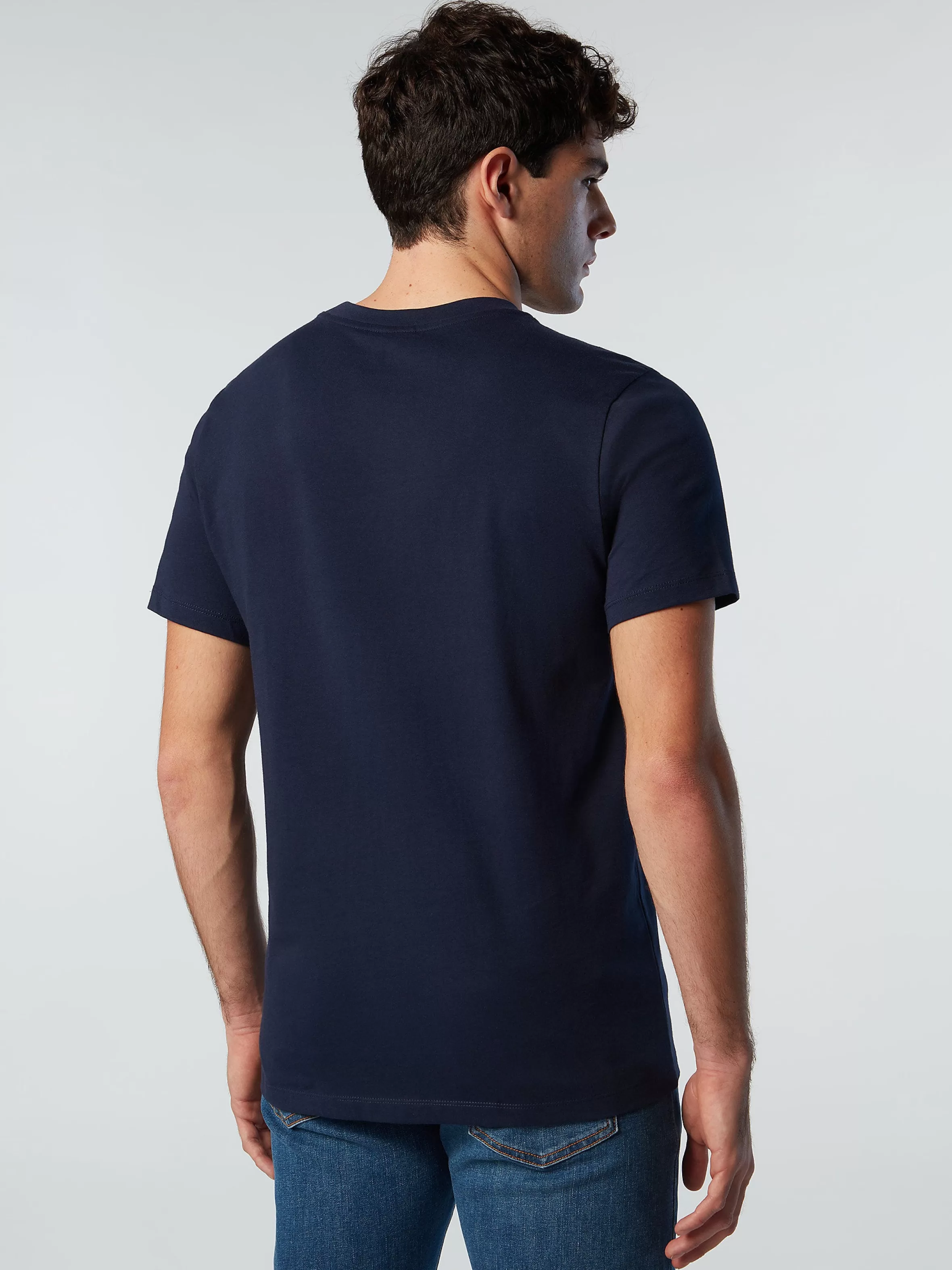 Uomo North Sails T-shirt Con Maxi Logo