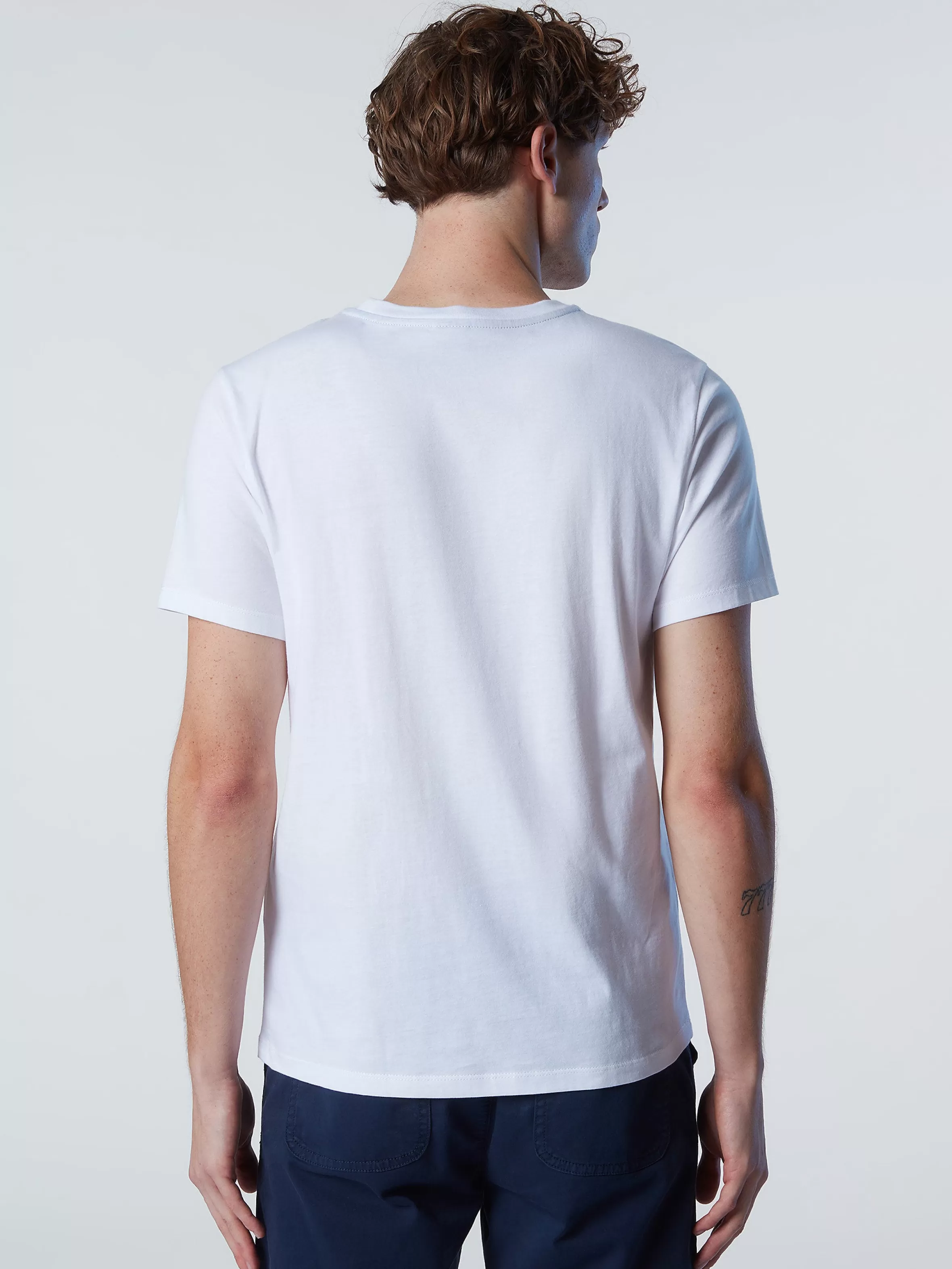 Uomo North Sails T-shirt Con Maxi Logo