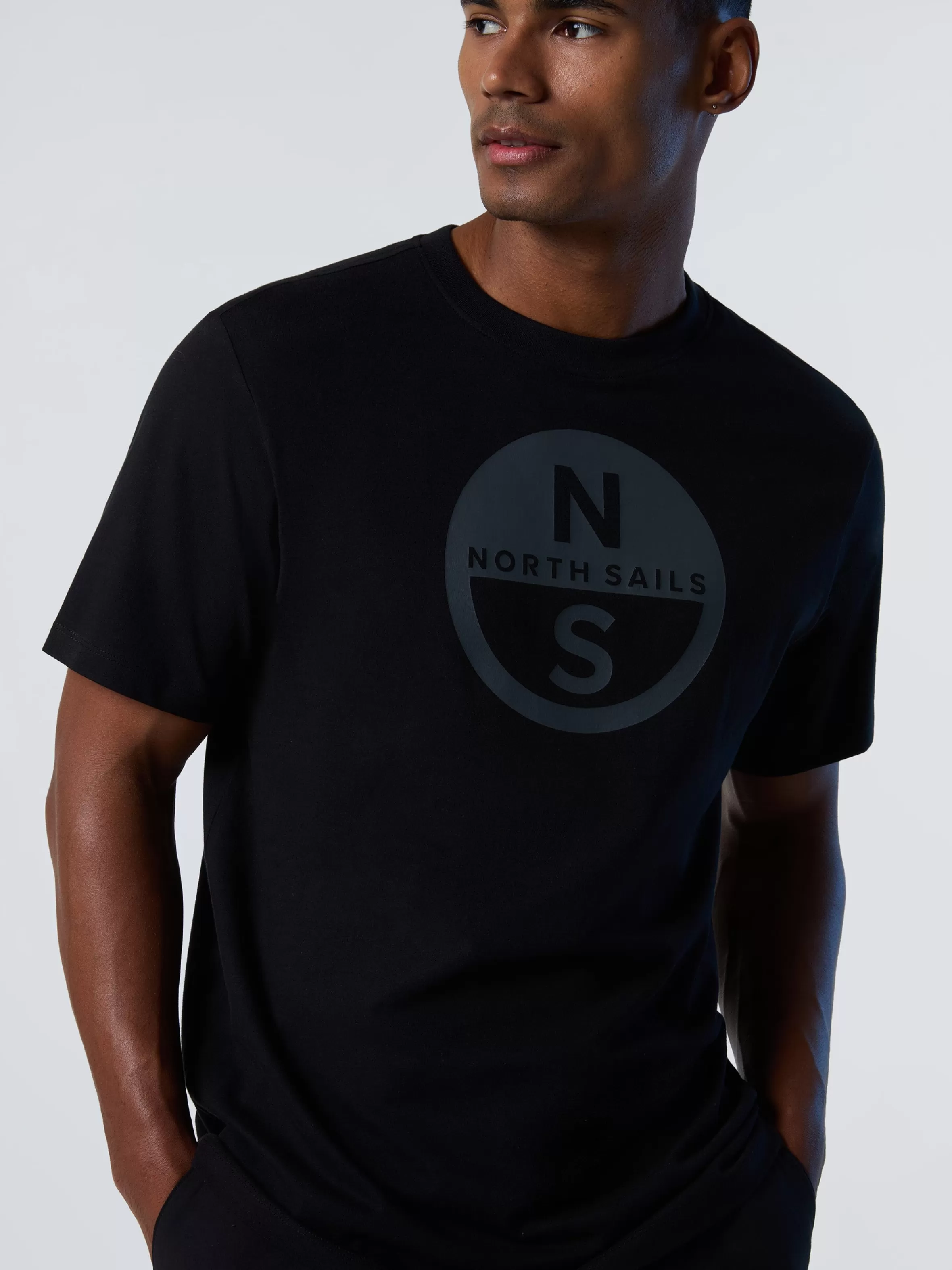 Uomo North Sails T-shirt Con Maxi Logo