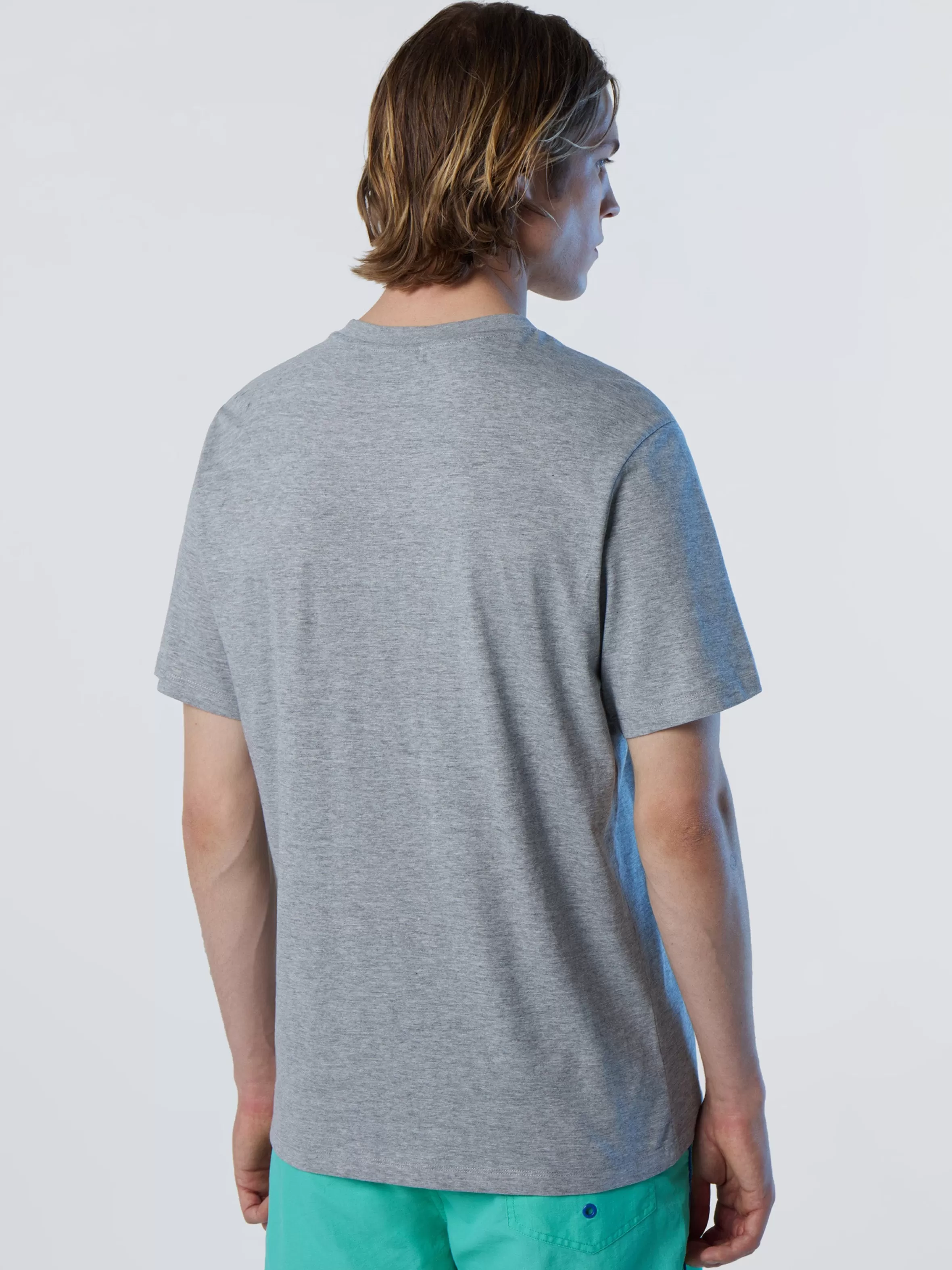 Uomo North Sails T-shirt Con Maxi Logo