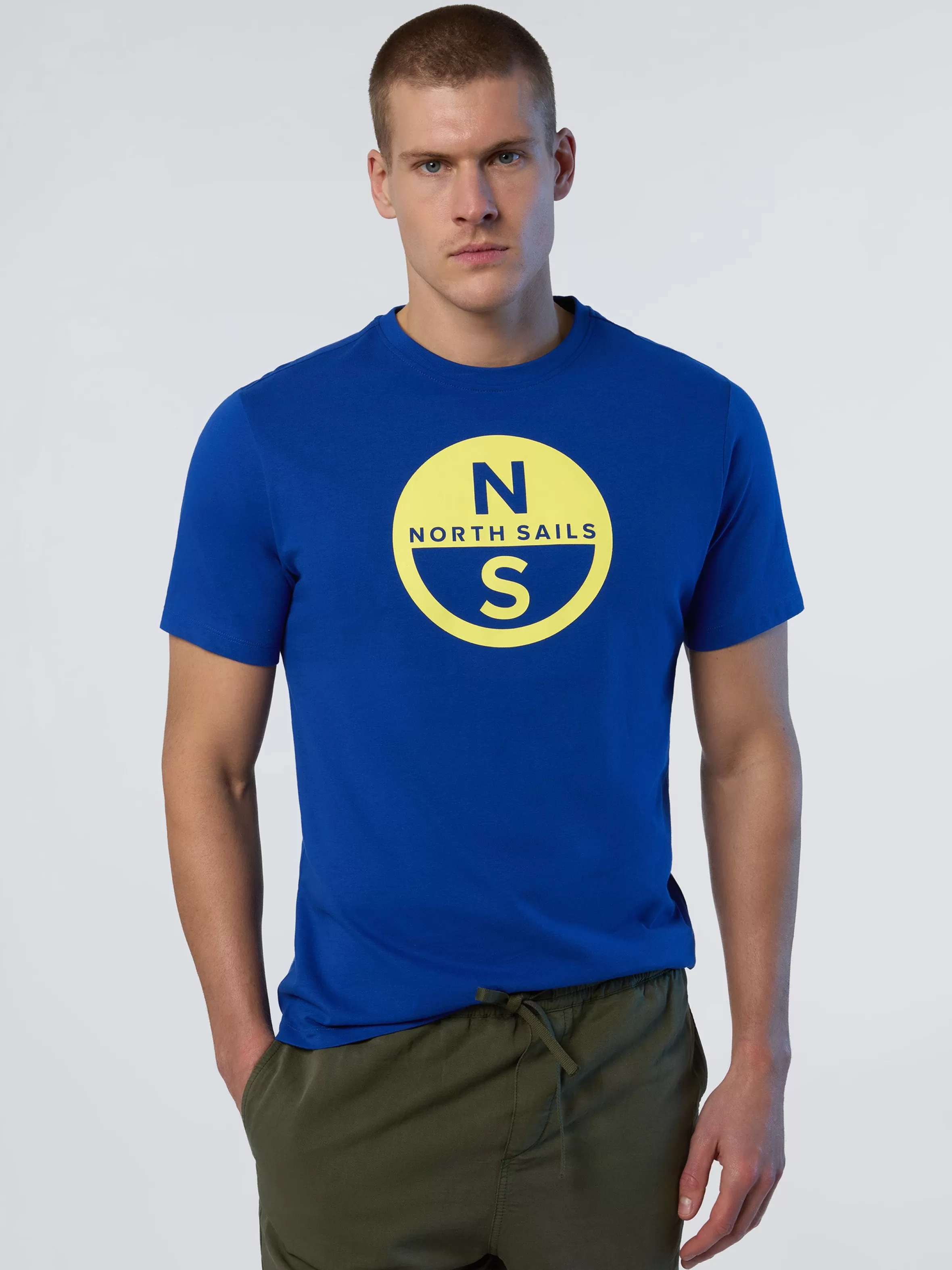 Uomo North Sails T-shirt Con Maxi Logo