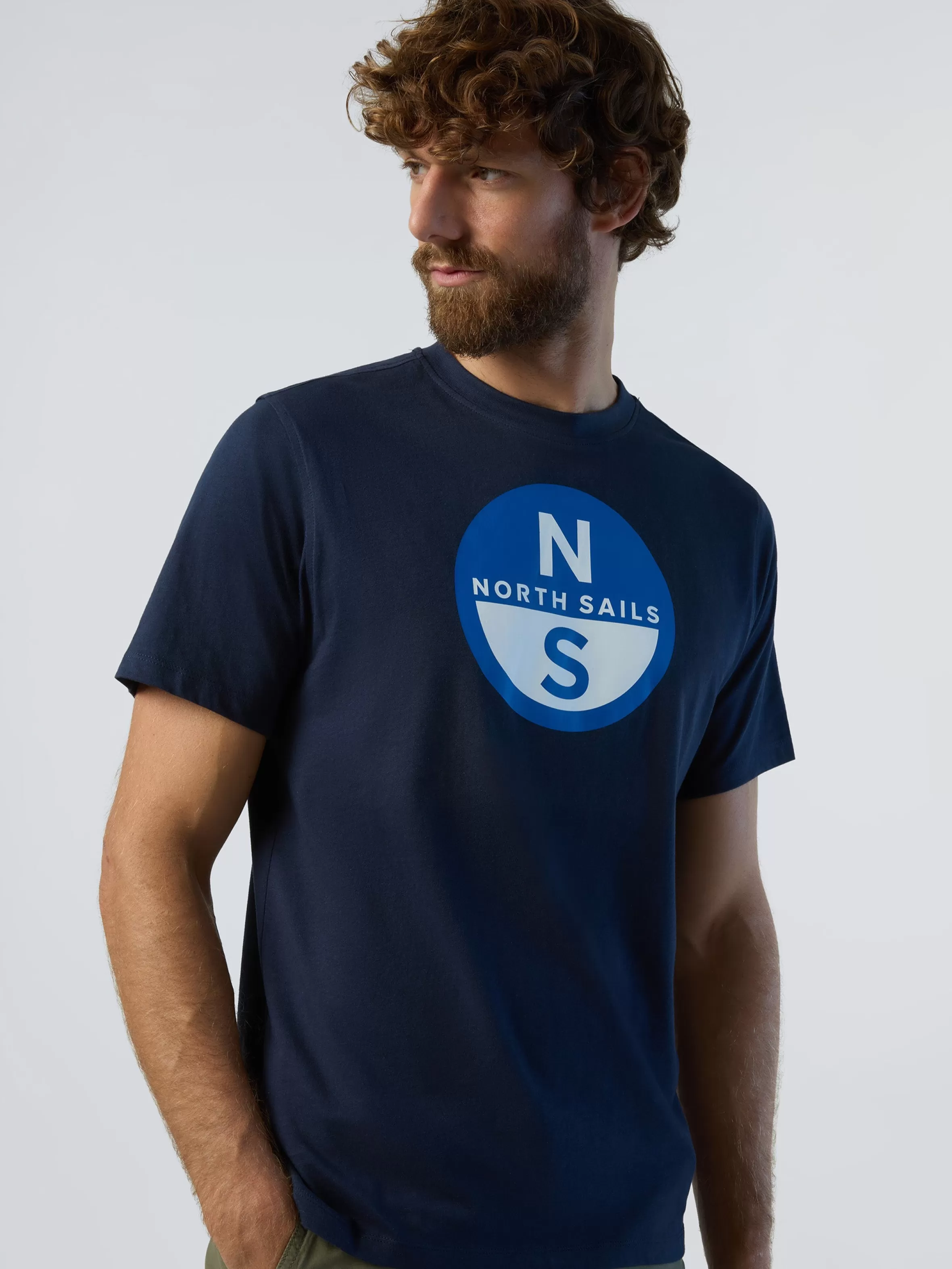 Uomo North Sails T-shirt Con Maxi Logo