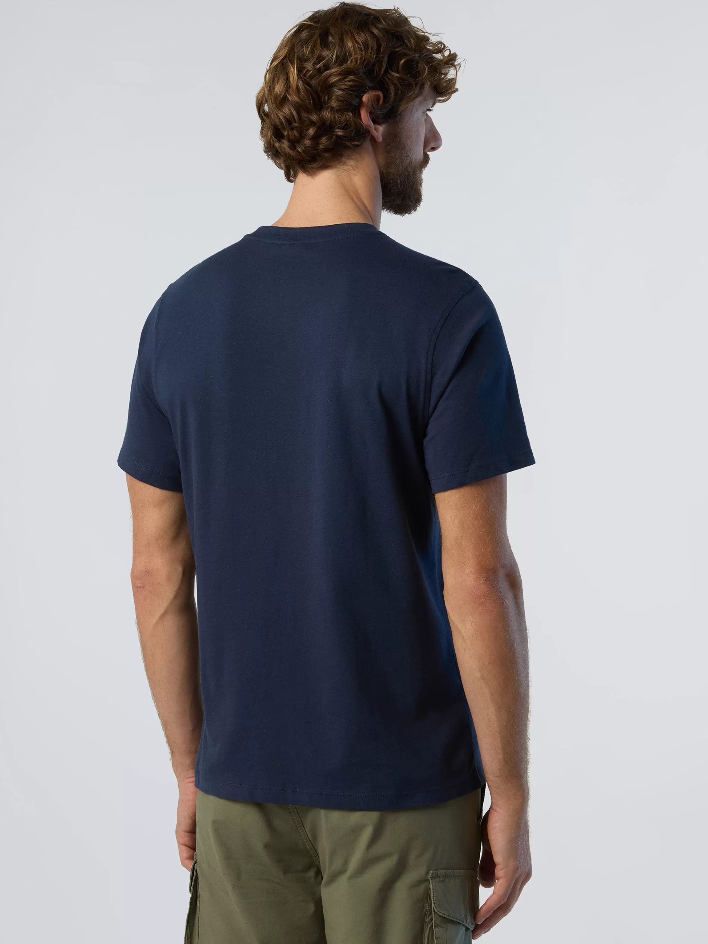 Uomo North Sails T-shirt Con Maxi Logo