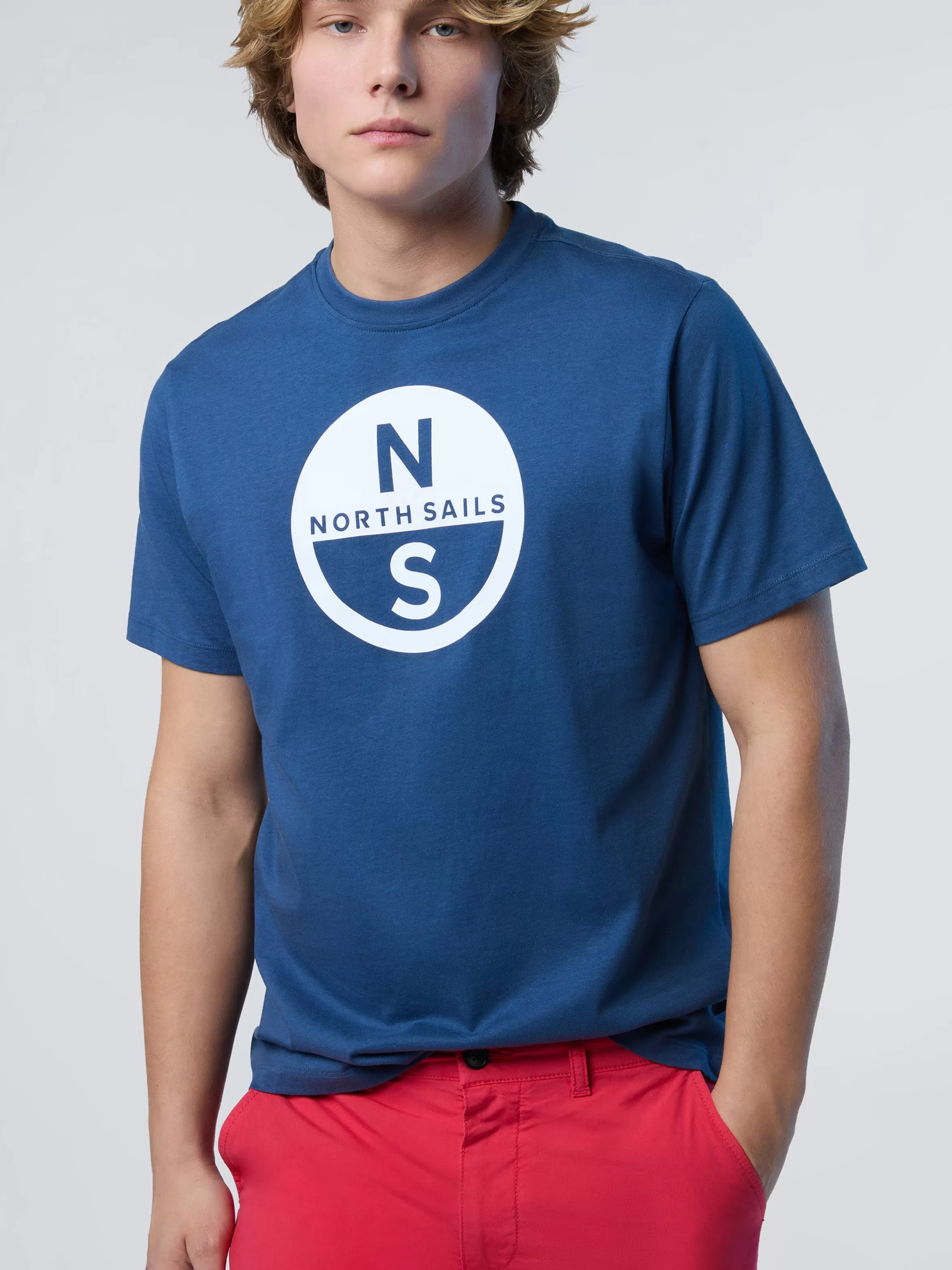 Uomo North Sails T-shirt Con Maxi Logo