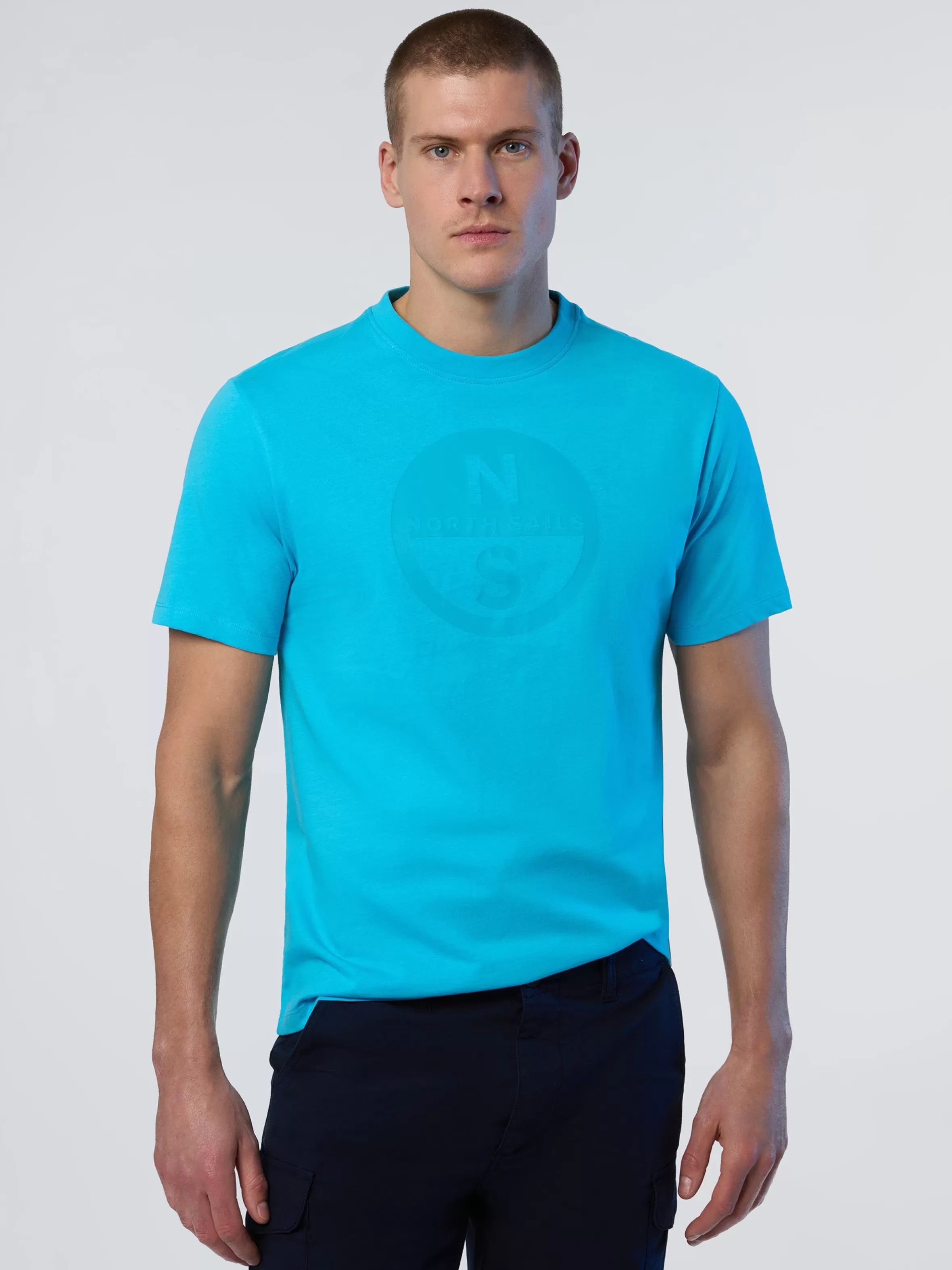 Uomo North Sails T-shirt Con Maxi Logo