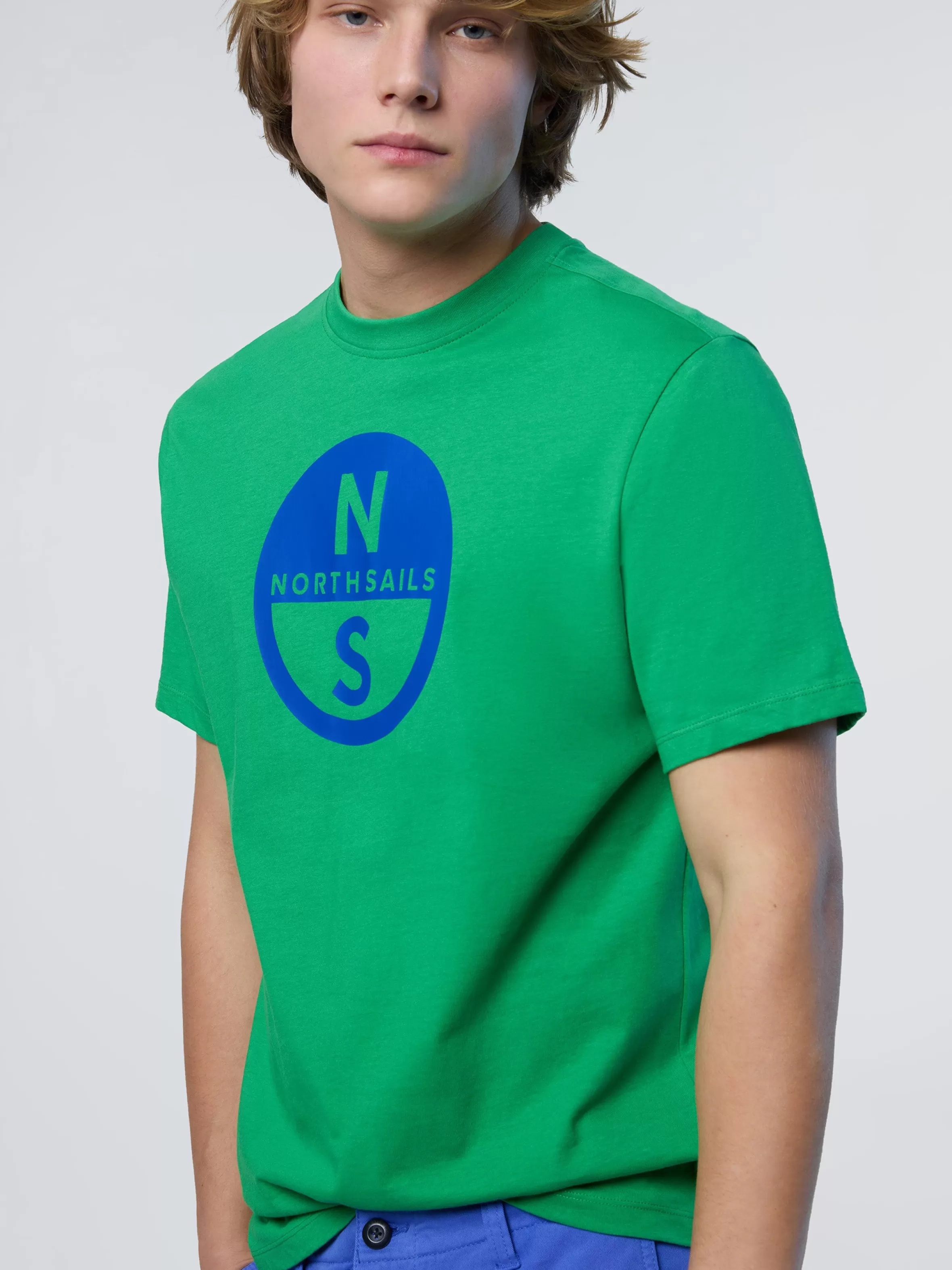 Uomo North Sails T-shirt Con Maxi Logo