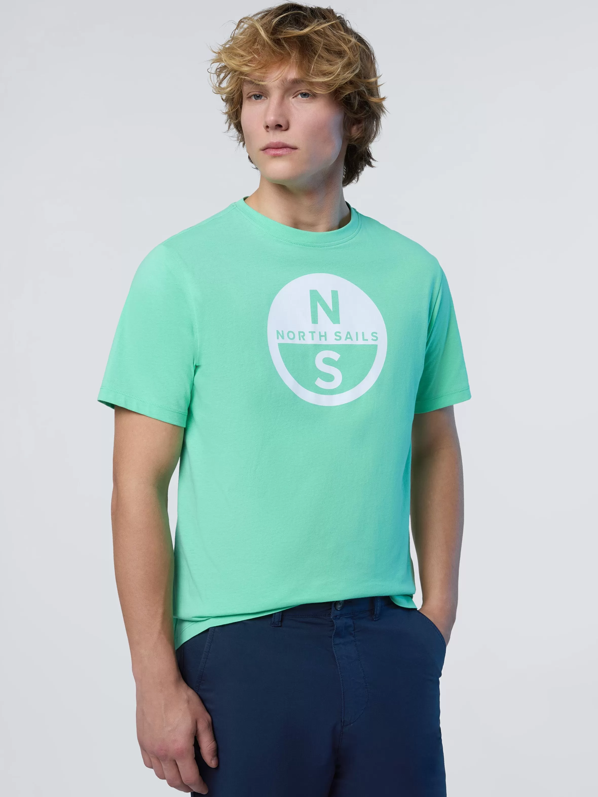 Uomo North Sails T-shirt Con Maxi Logo