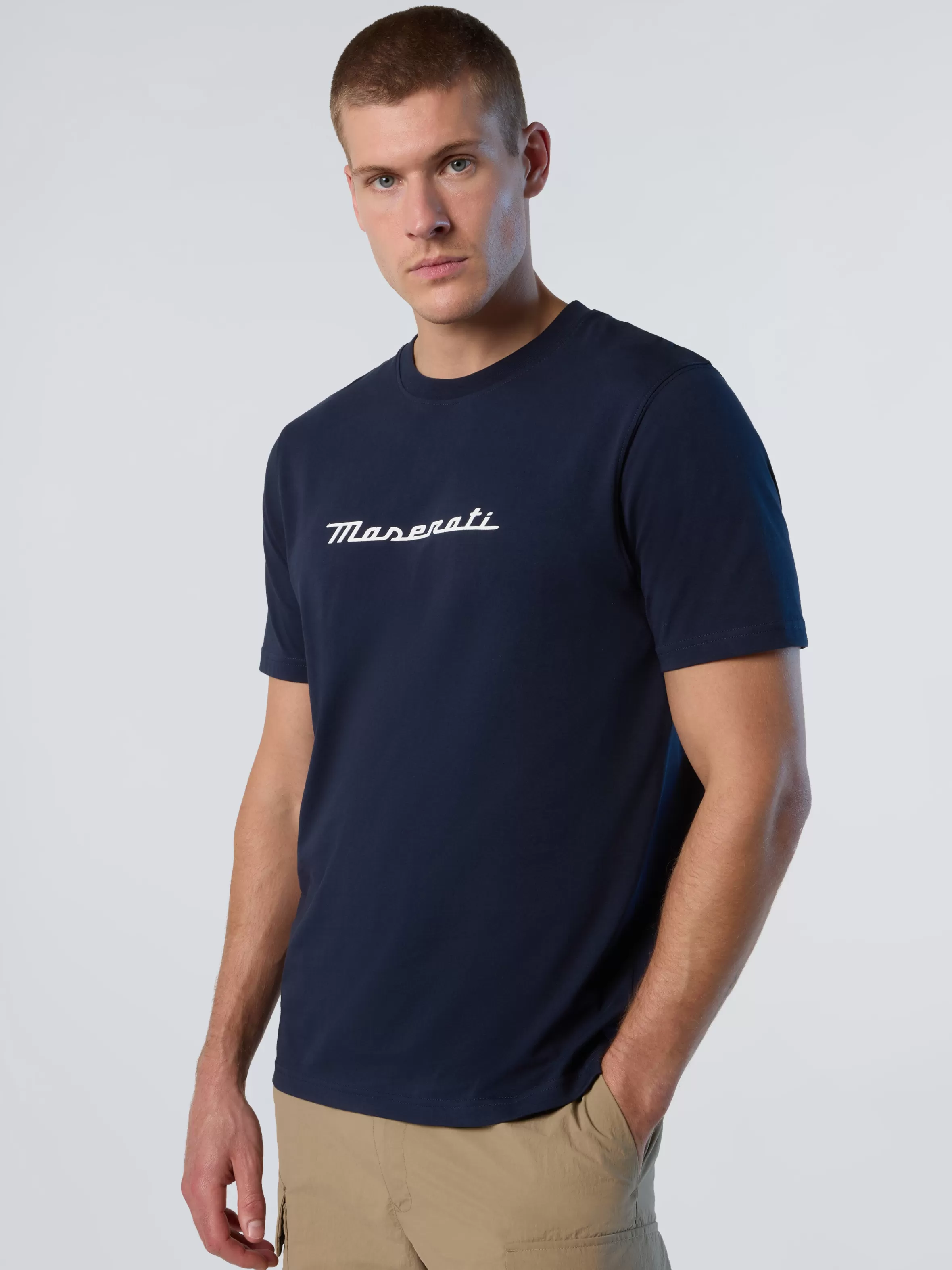 Uomo North Sails T-shirt Con Maxi Tridente