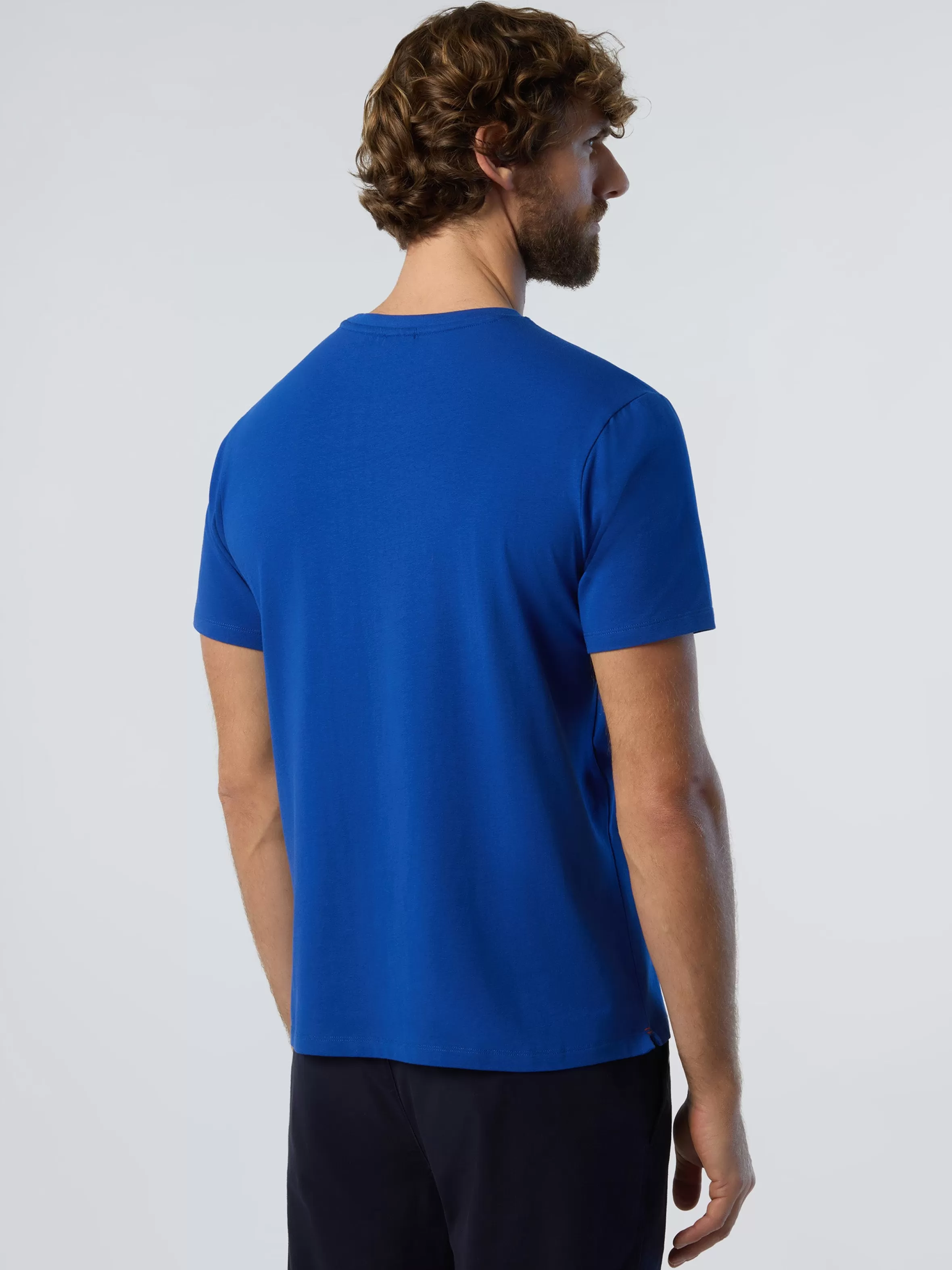 Uomo North Sails T-shirt Con Patch North Tech