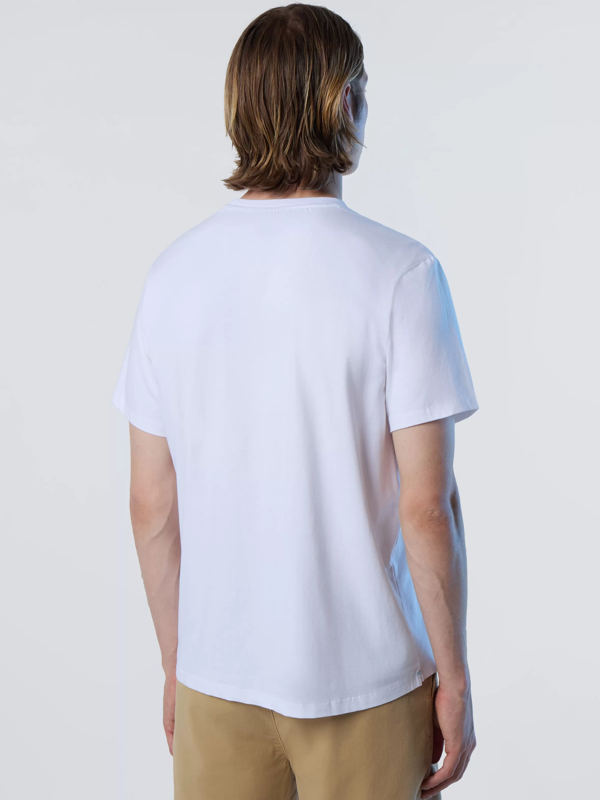 Uomo North Sails T-shirt Con Patch North Tech