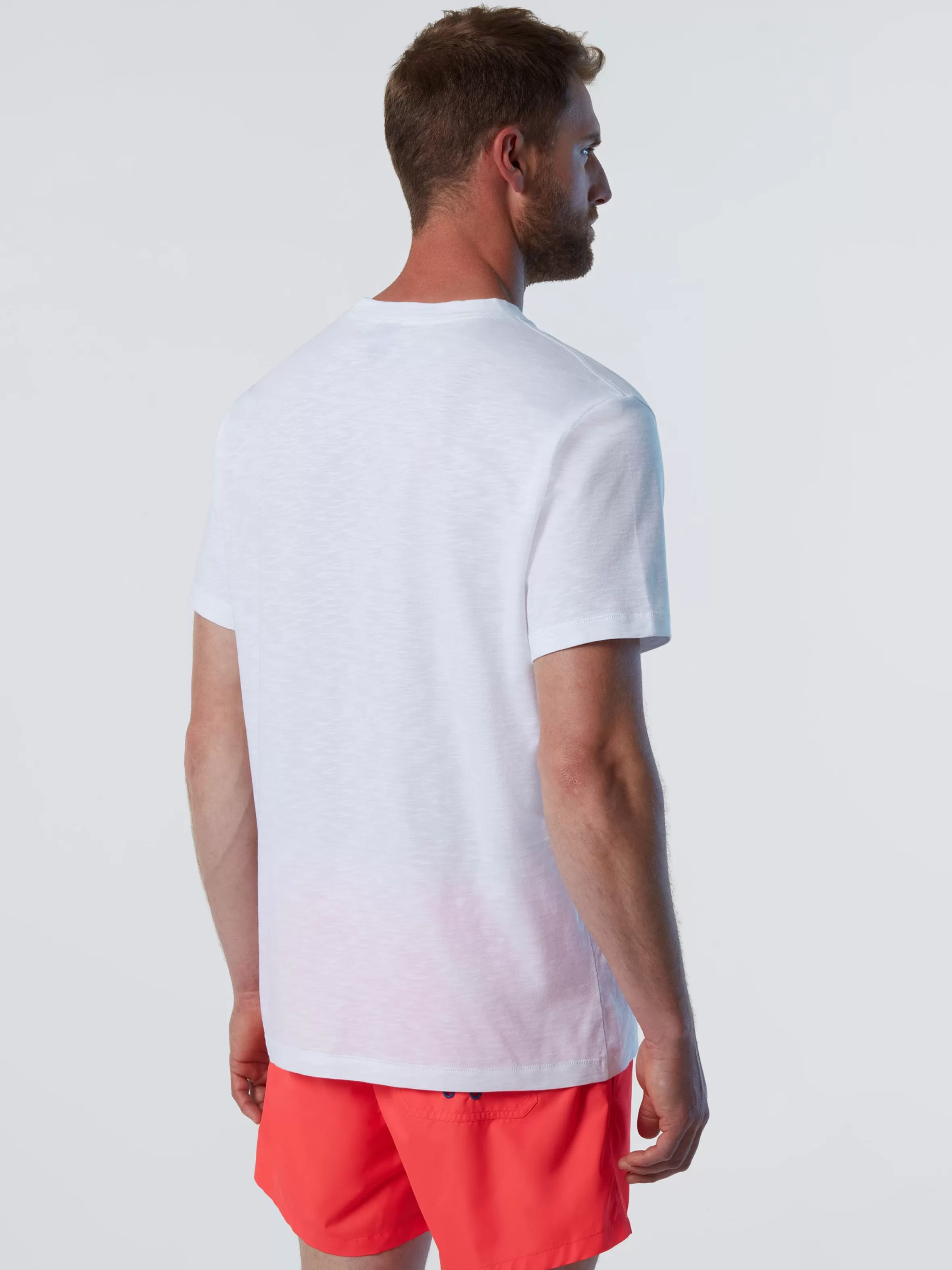 Uomo North Sails T-shirt Con Ricamo