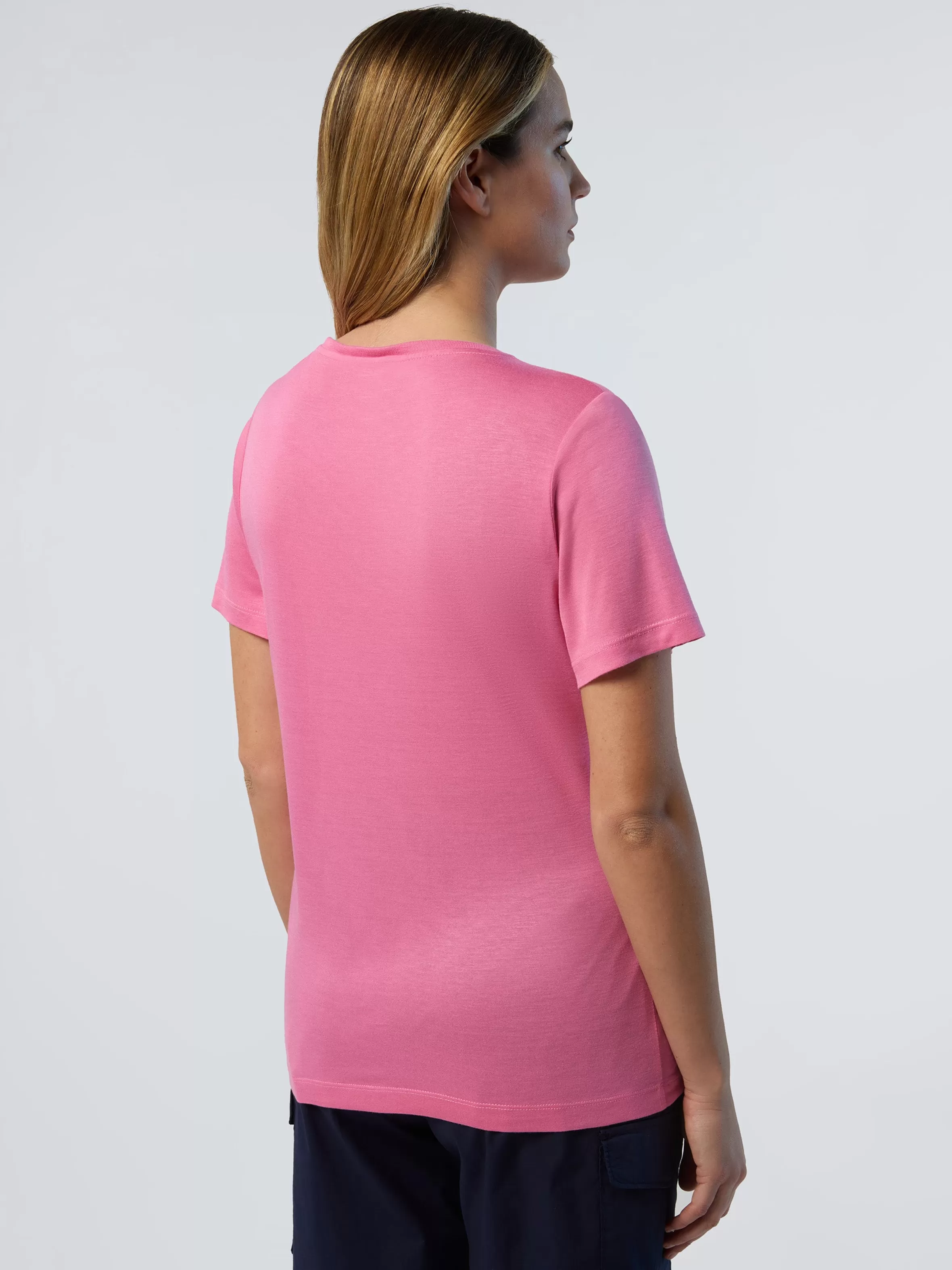 Donna North Sails T-shirt Con Scollo A V