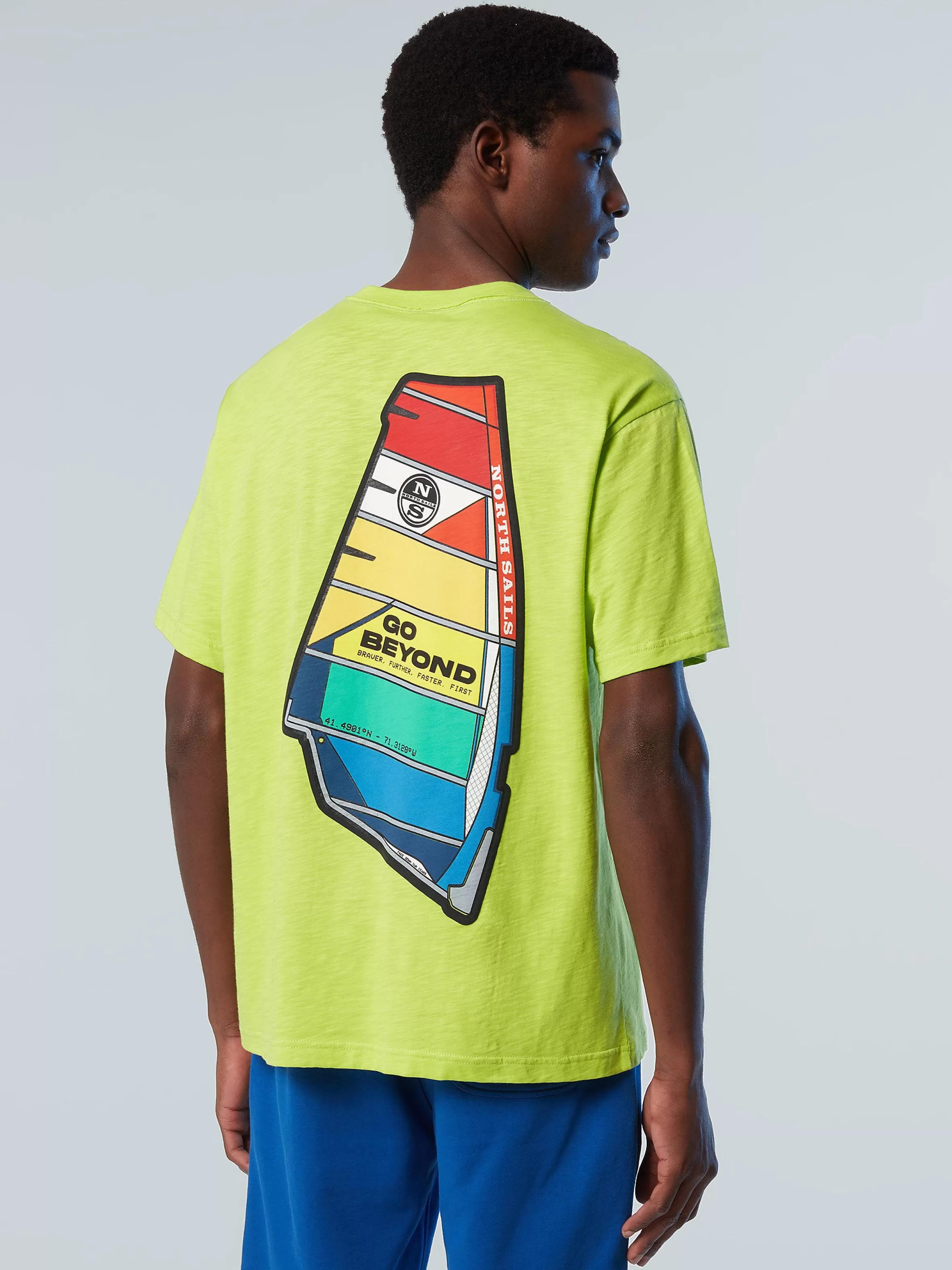 Uomo North Sails T-shirt Con Stampa Grafica