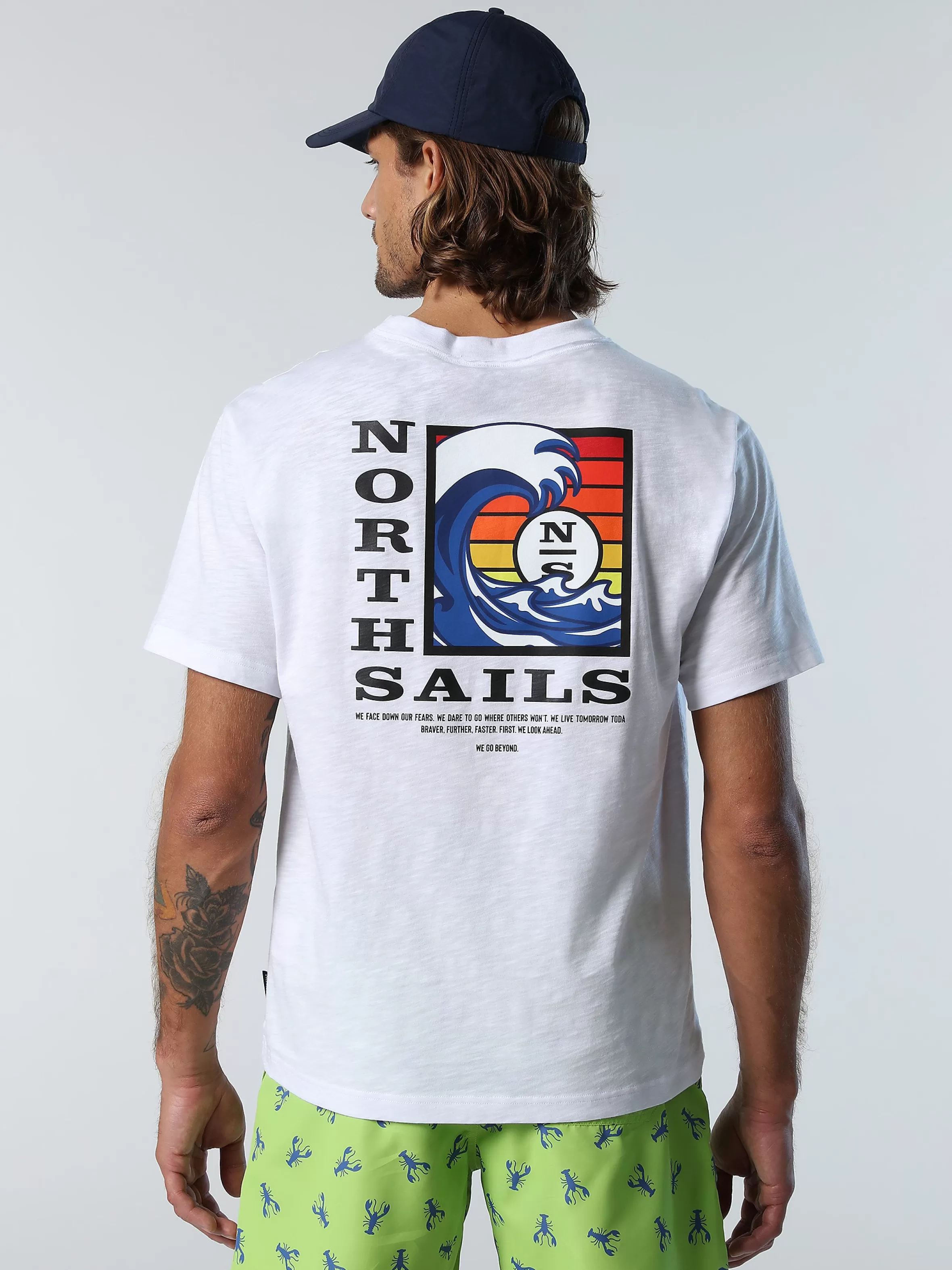 Uomo North Sails T-shirt Con Stampa Grafica