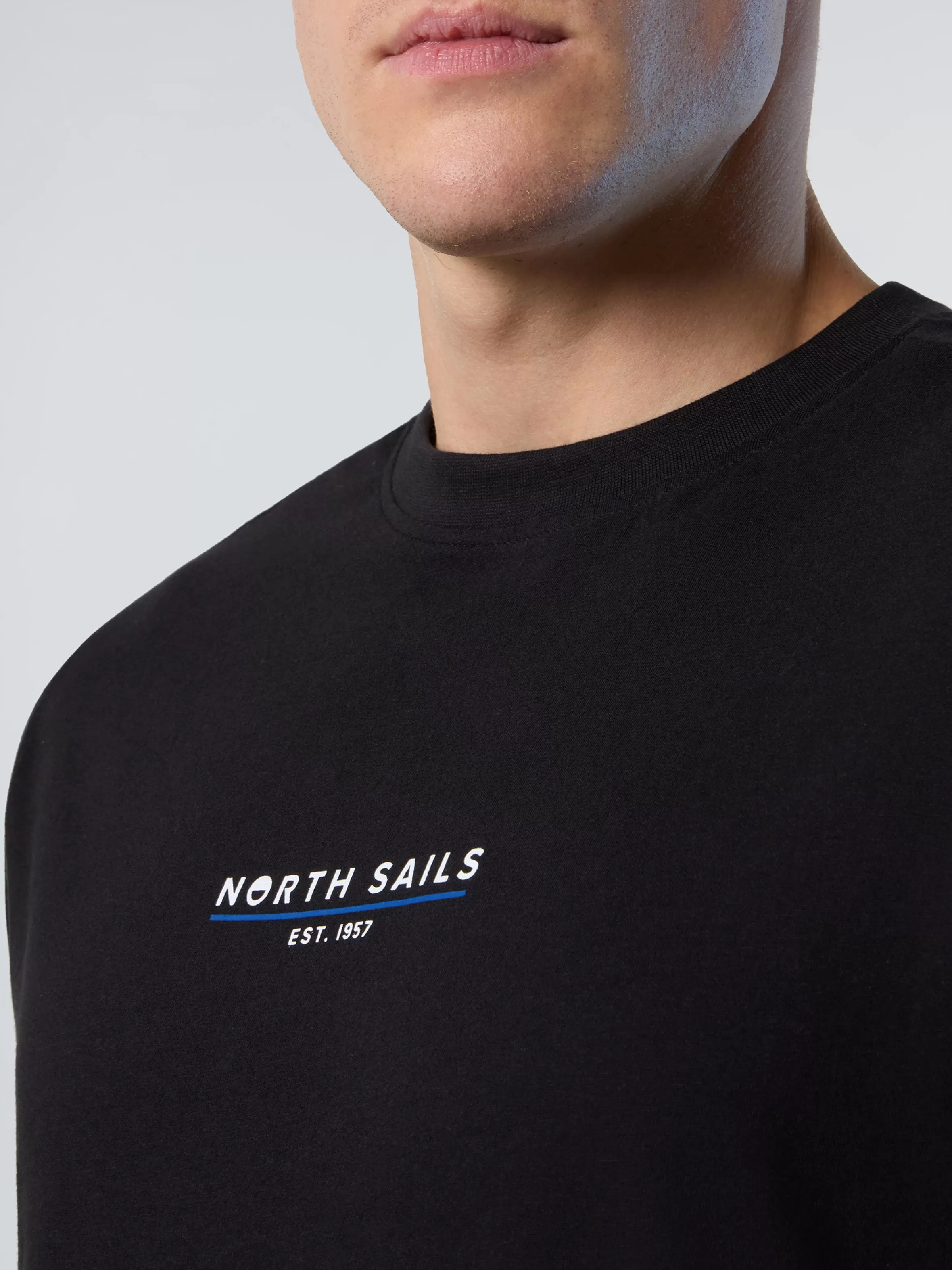 Uomo North Sails T-shirt Con Stampa Heritage