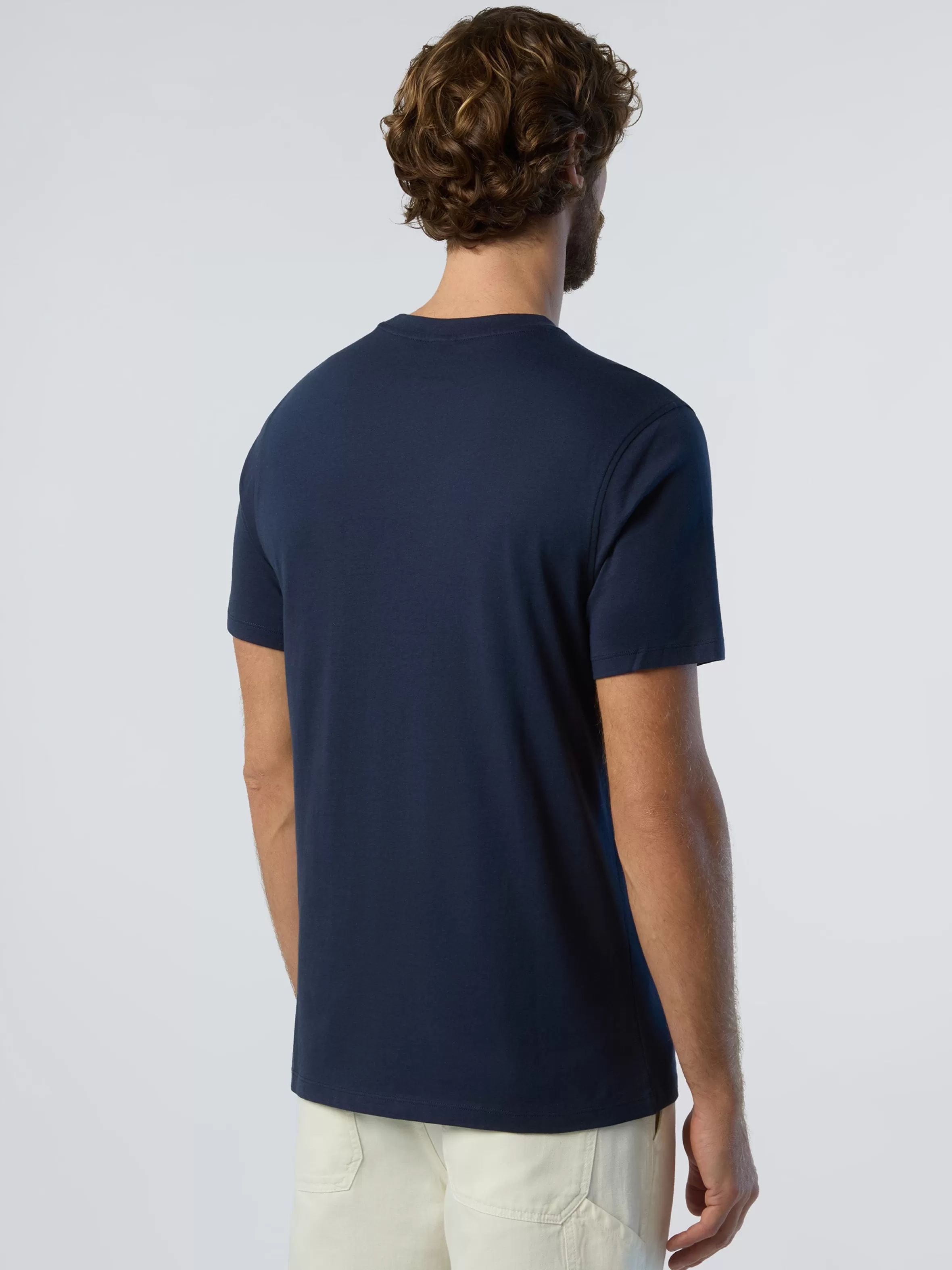 Uomo North Sails T-shirt Con Stampa Heritage