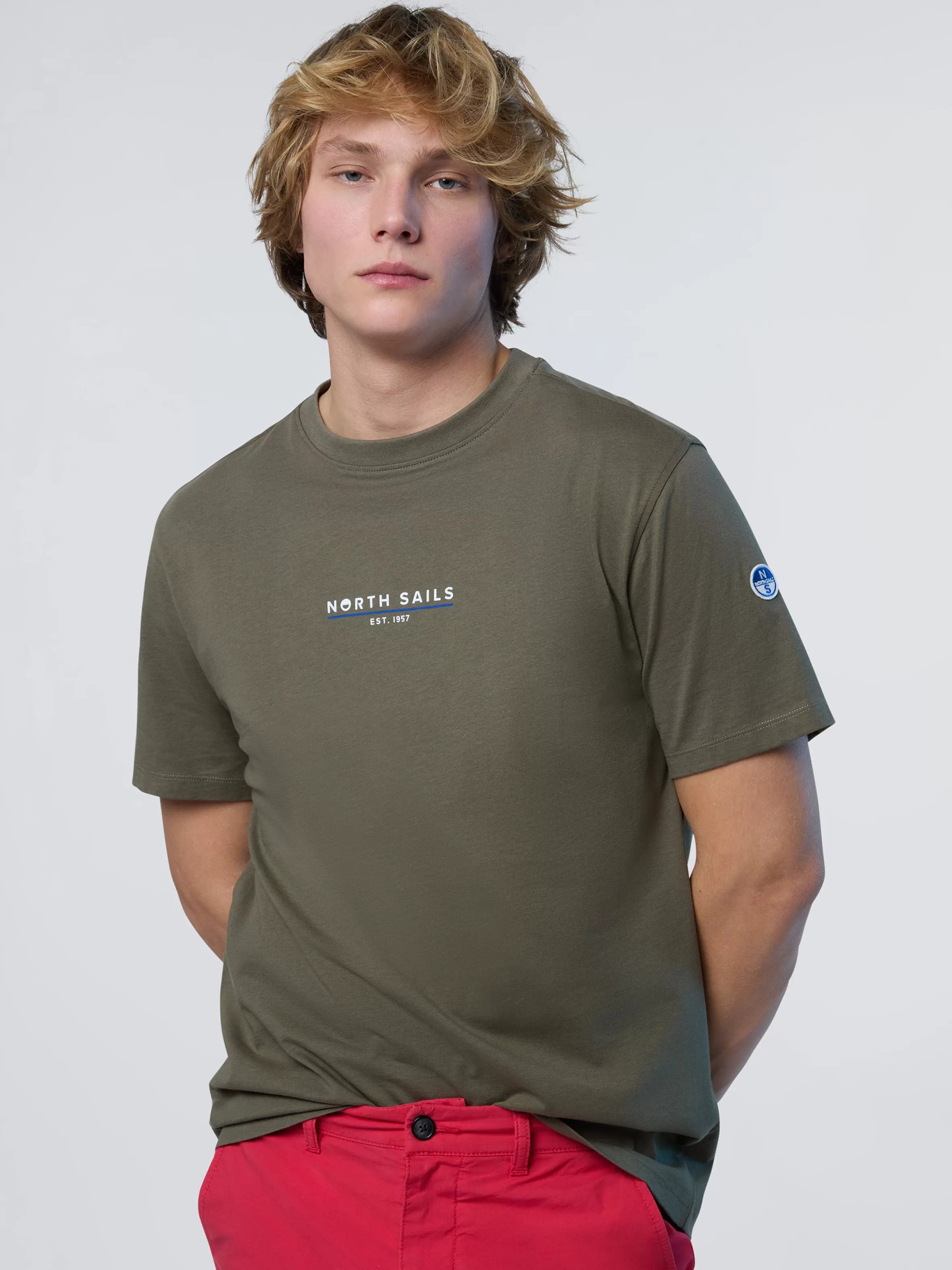 Uomo North Sails T-shirt Con Stampa Heritage
