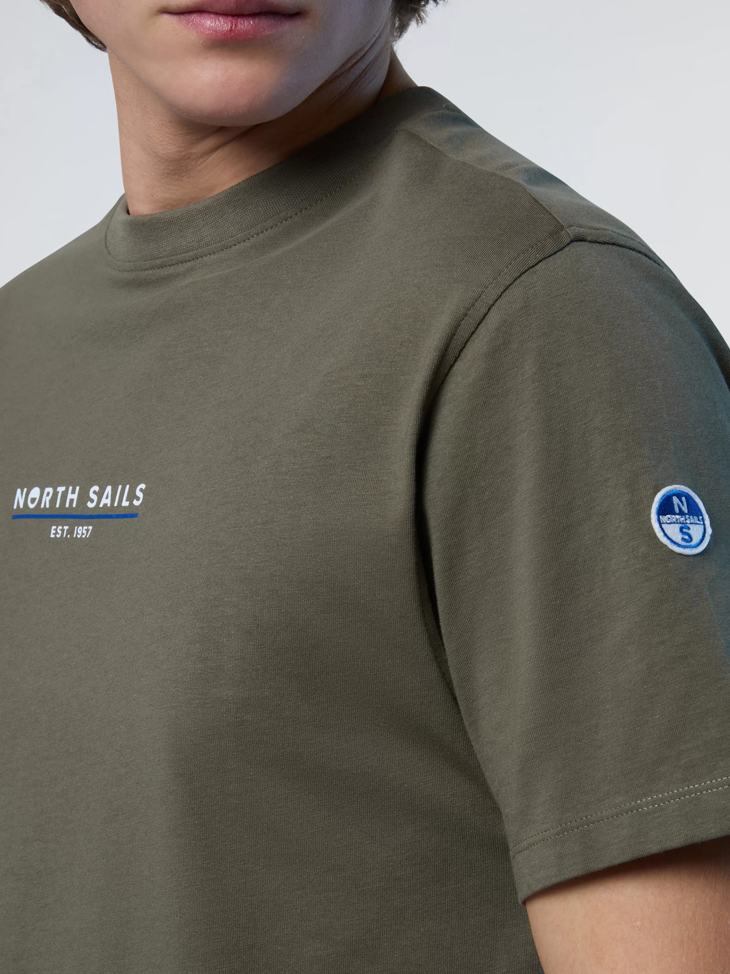 Uomo North Sails T-shirt Con Stampa Heritage