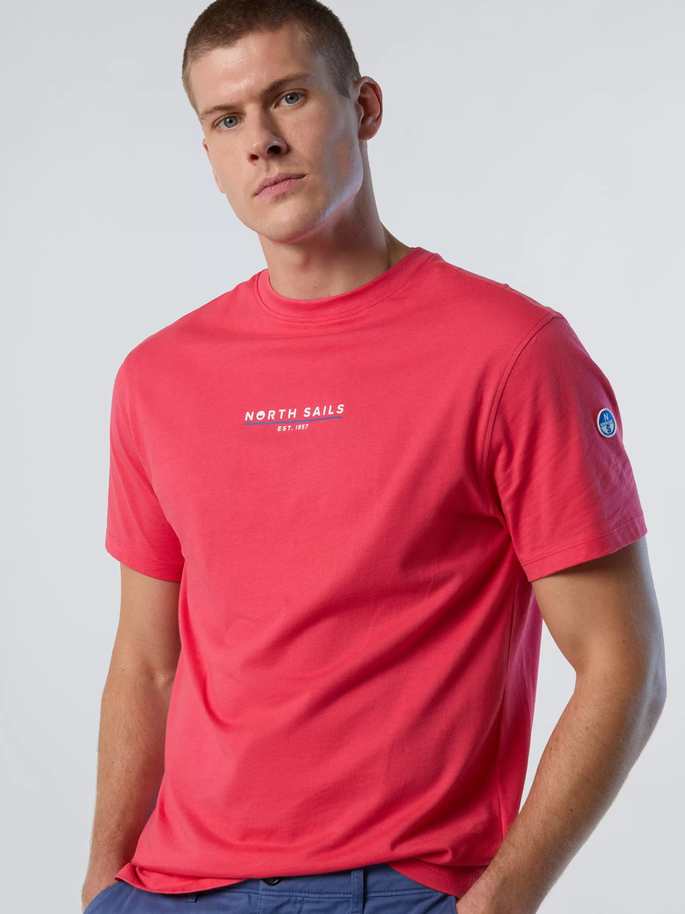 Uomo North Sails T-shirt Con Stampa Heritage