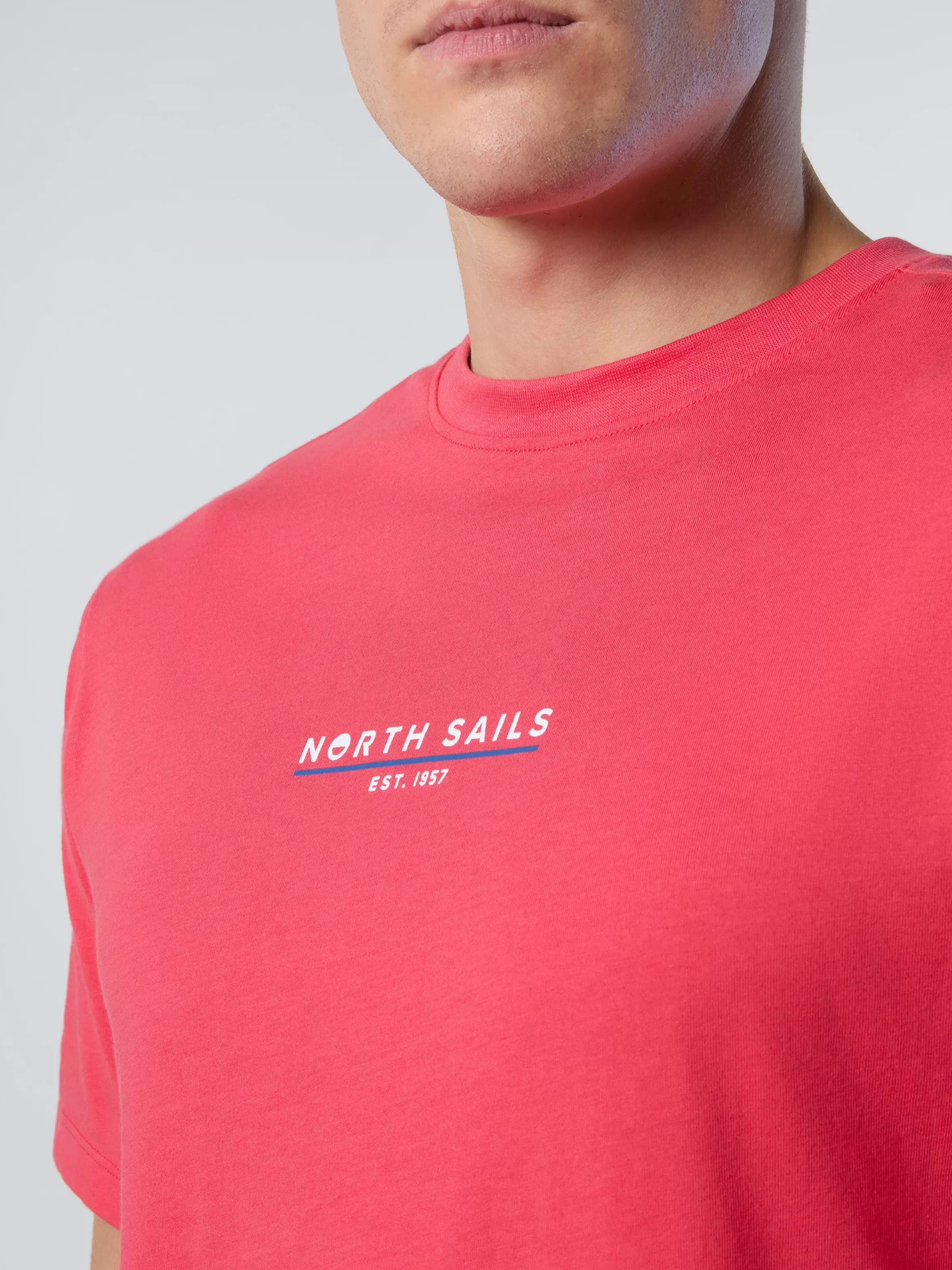 Uomo North Sails T-shirt Con Stampa Heritage