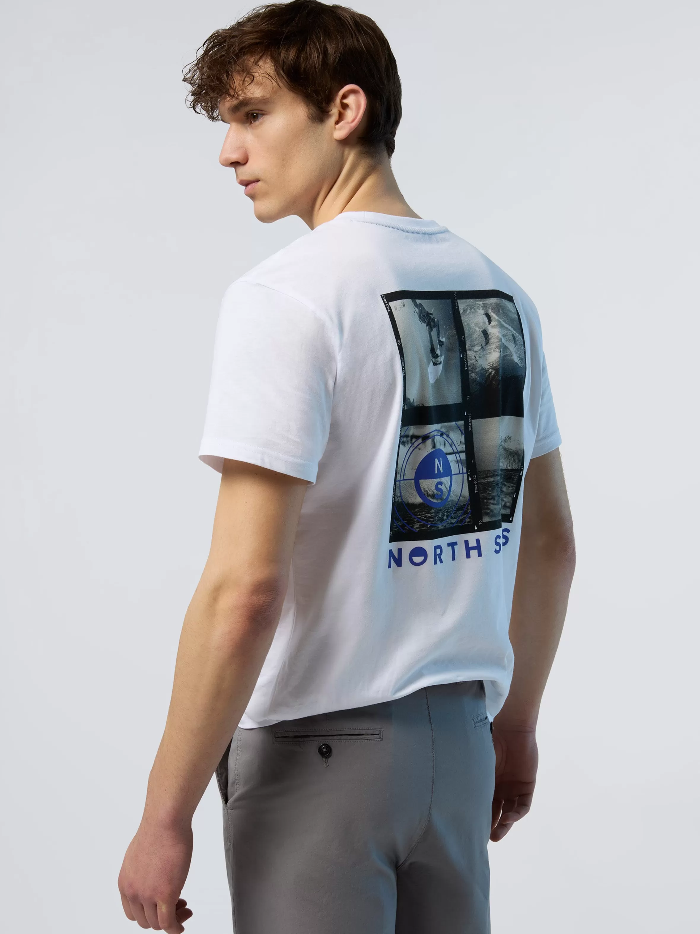 Uomo North Sails T-shirt Con Stampa Kitesurf