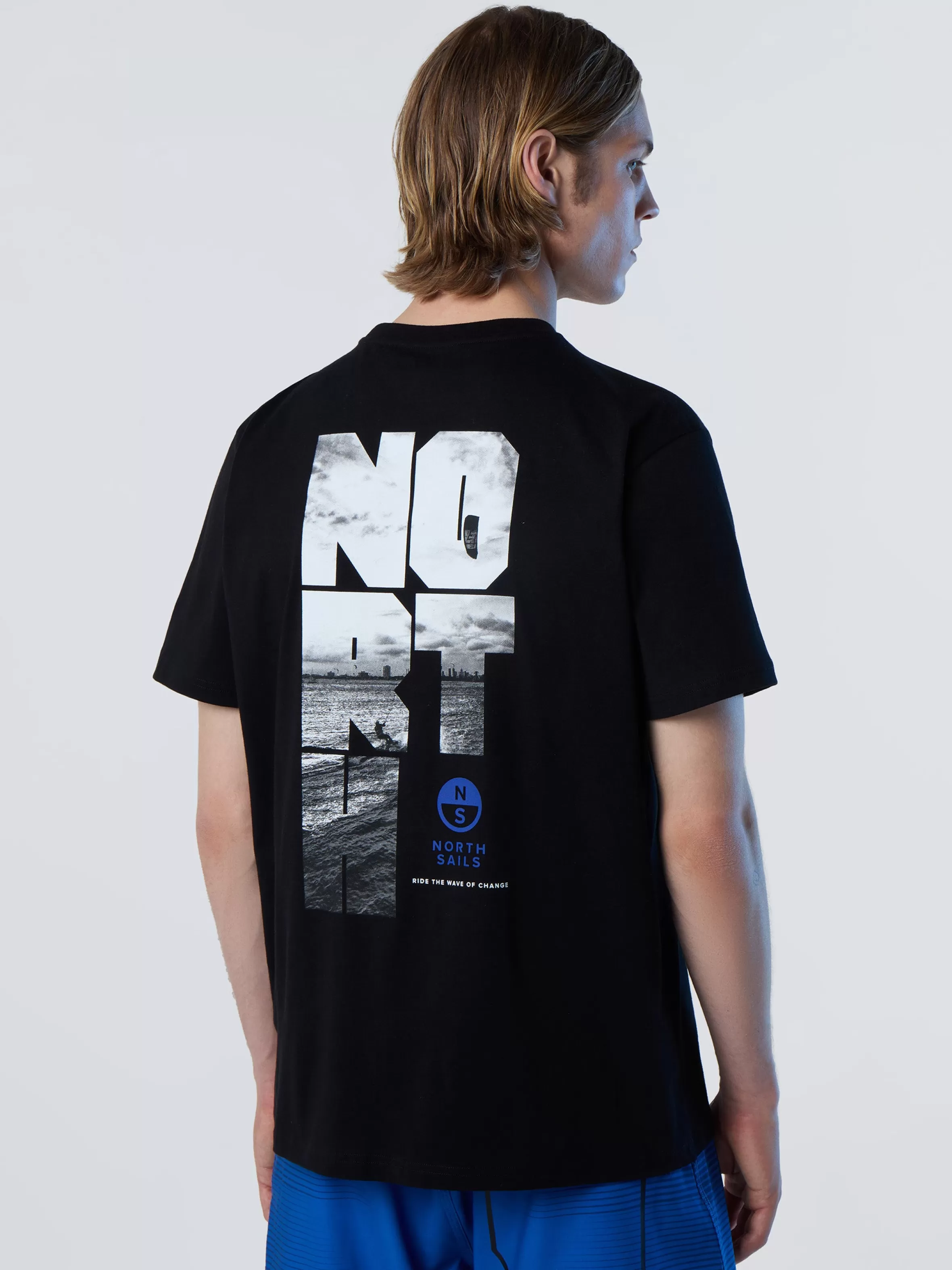 Uomo North Sails T-shirt Con Stampa Kitesurf