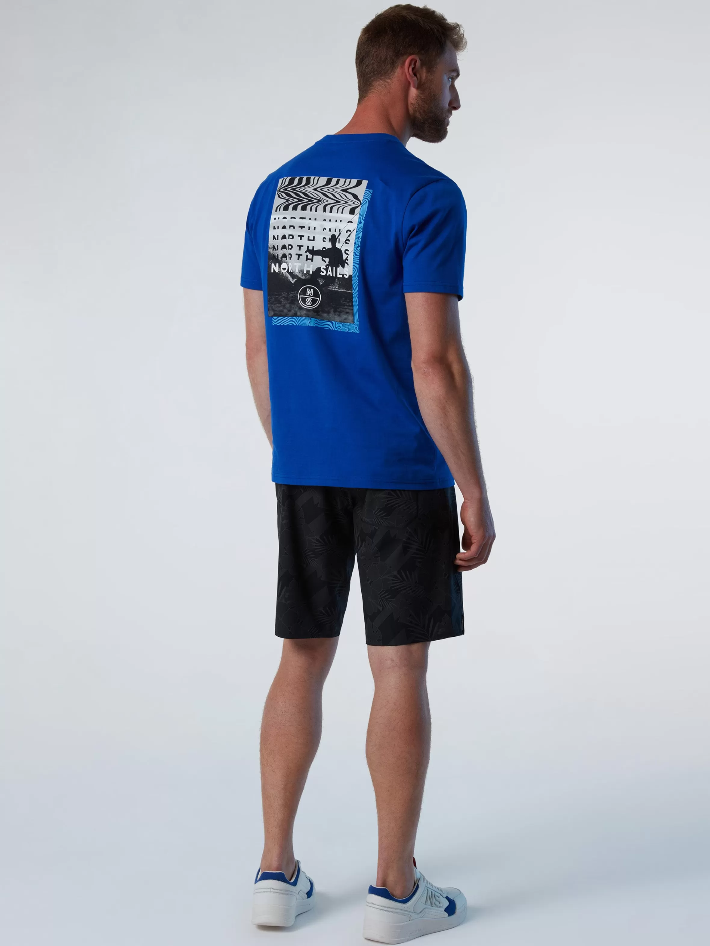 Uomo North Sails T-shirt Con Stampa Kitesurf