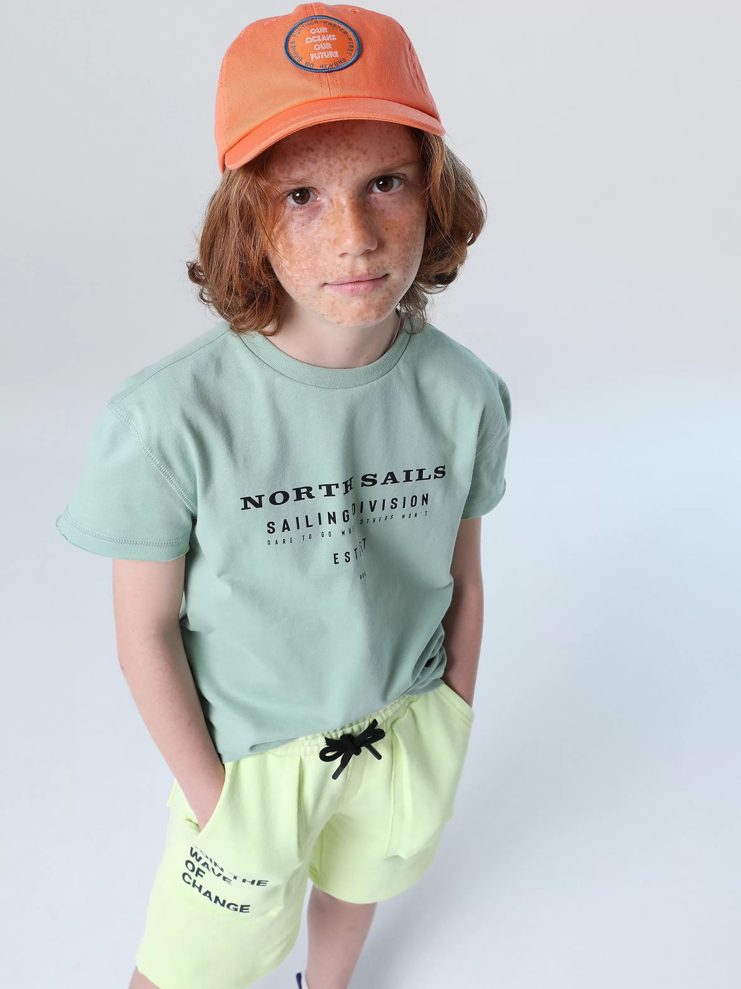 North Sails T-shirt Con Stampa Lettering